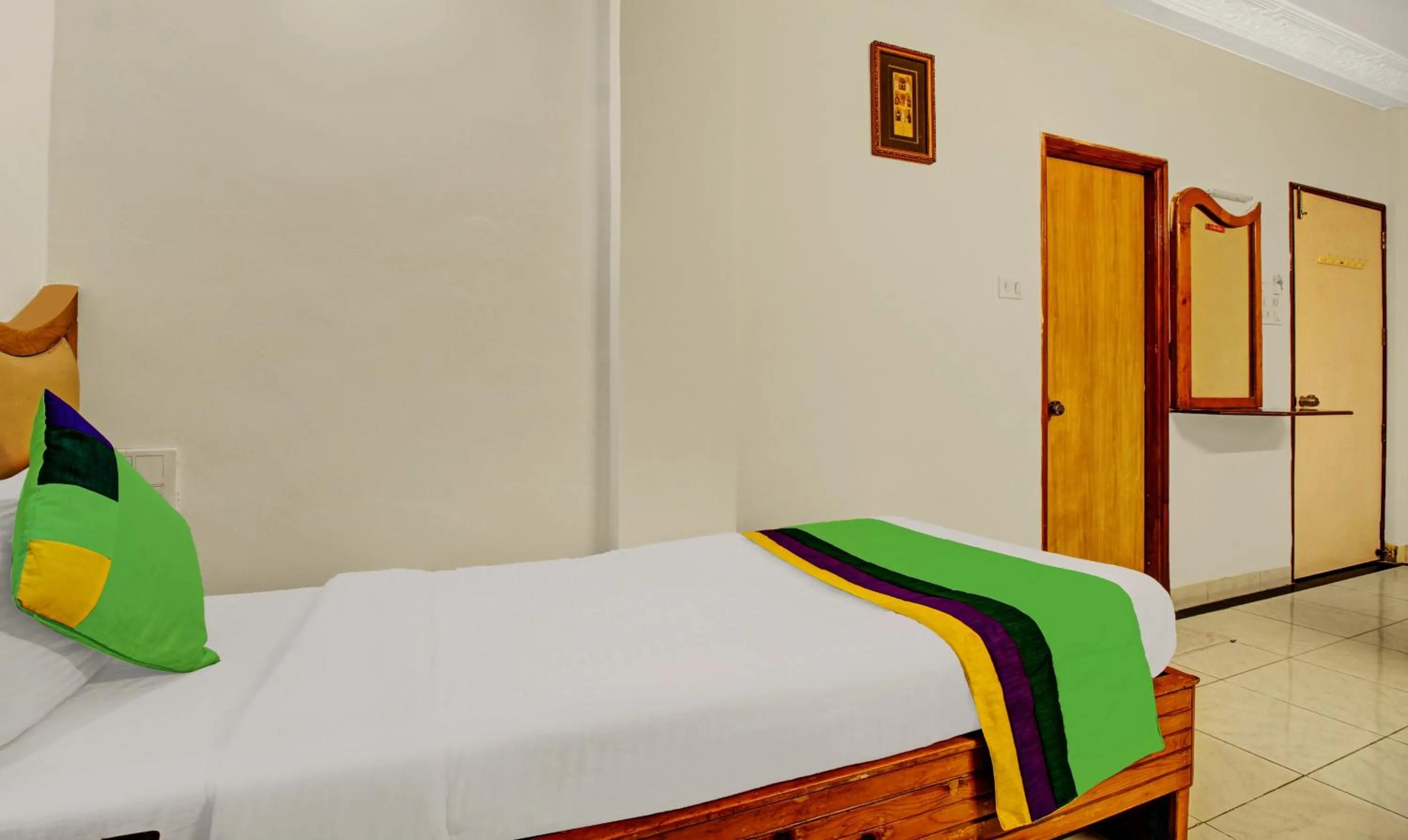 Bedroom, Bed in Treebo Eagle Executive