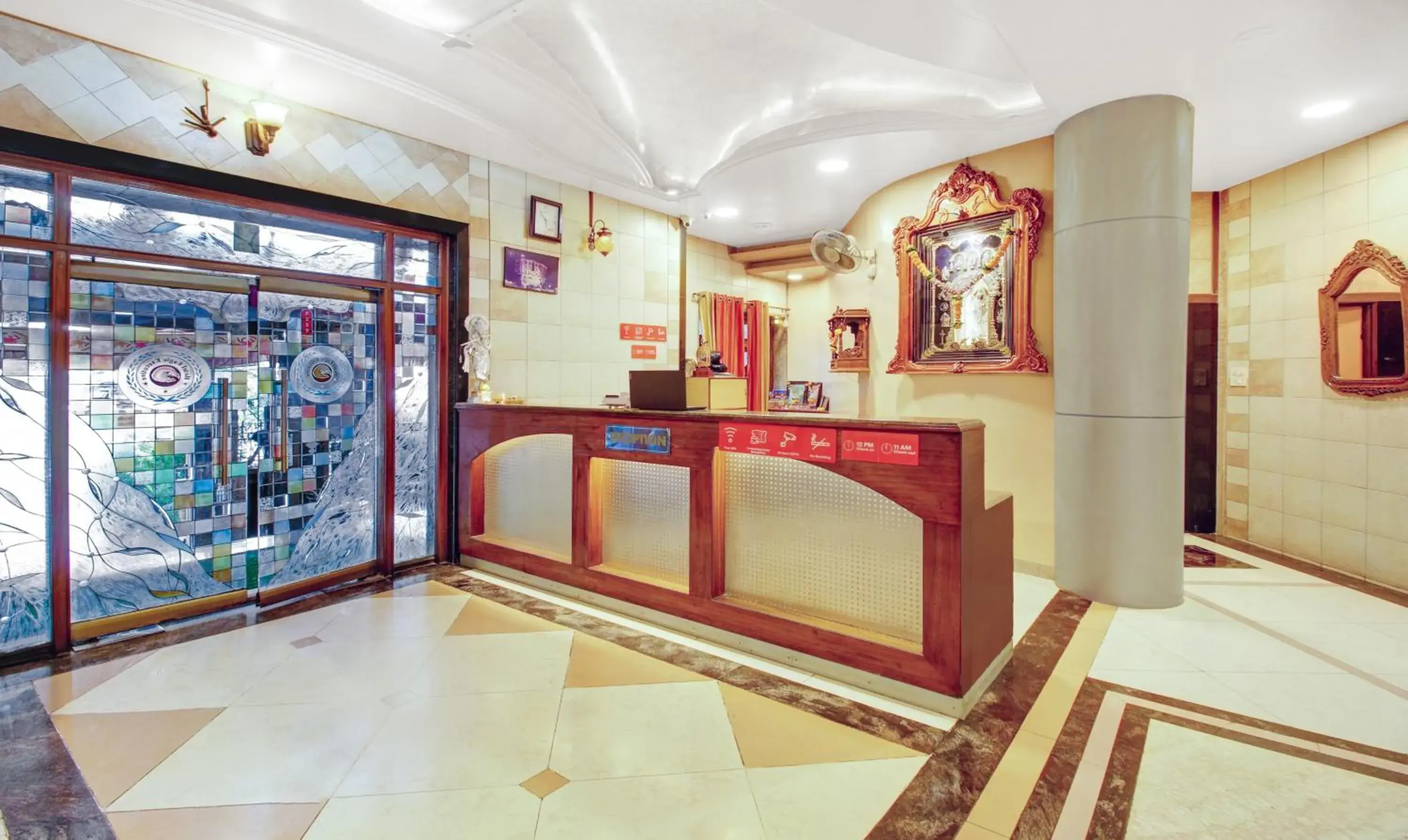 Lobby or reception in Treebo Eagle Executive Lobby or reception in Treebo Eagle Executive