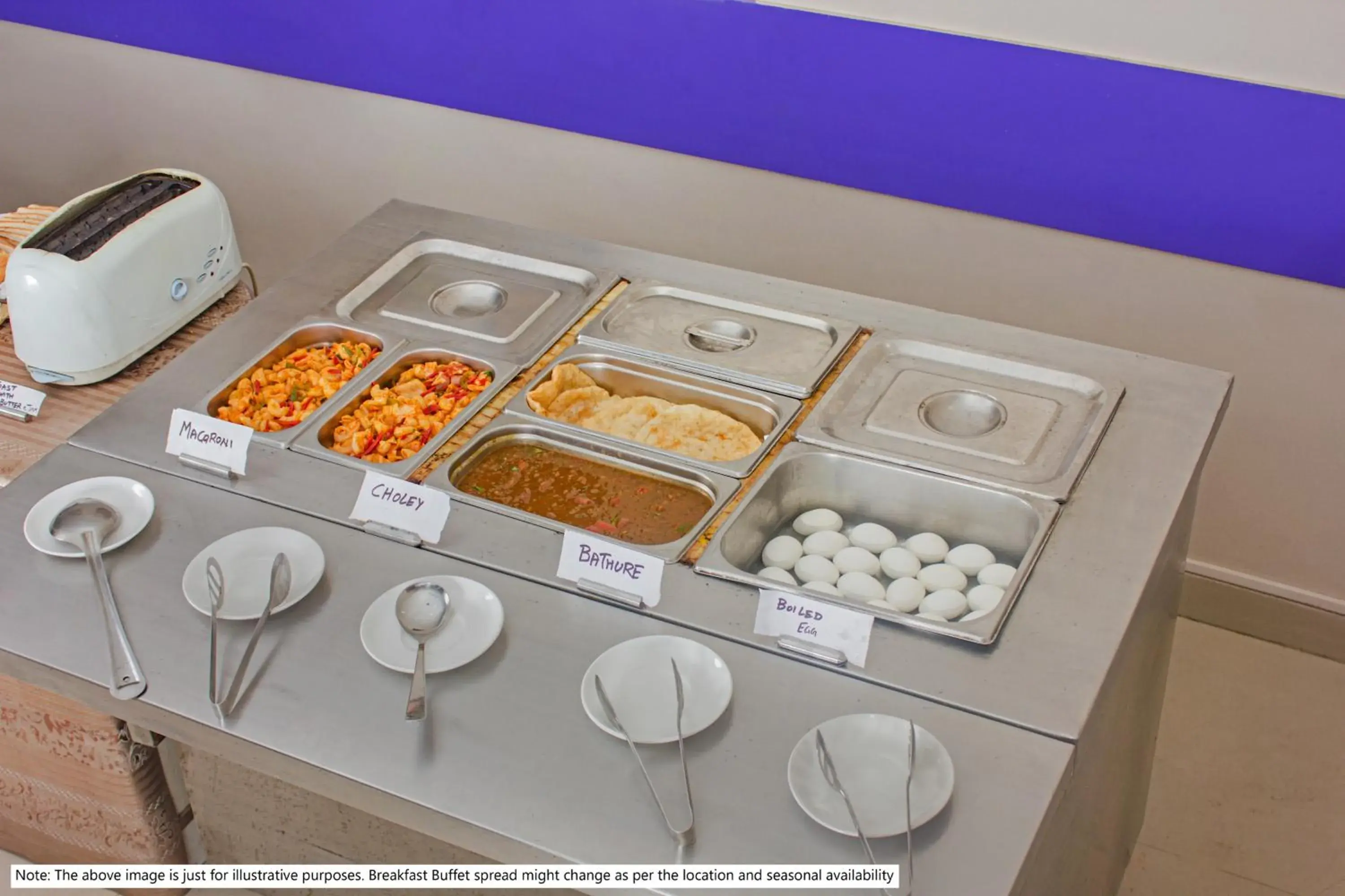 Buffet breakfast in Treebo Eagle Executive Buffet breakfast in Treebo Eagle Executive