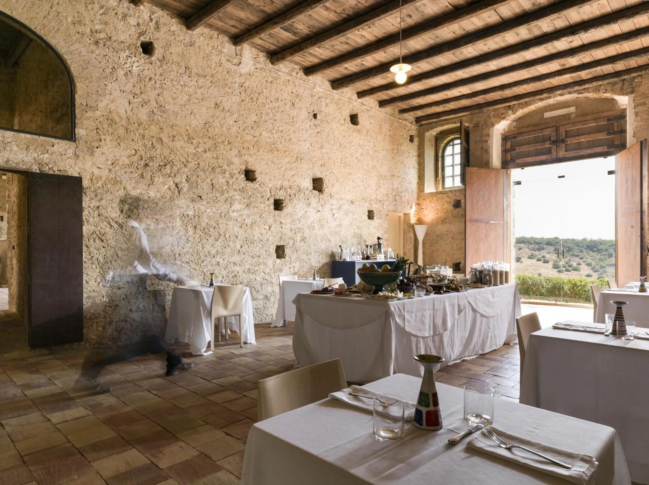 Buffet breakfast in Wine Relais Feudi Del Pisciotto