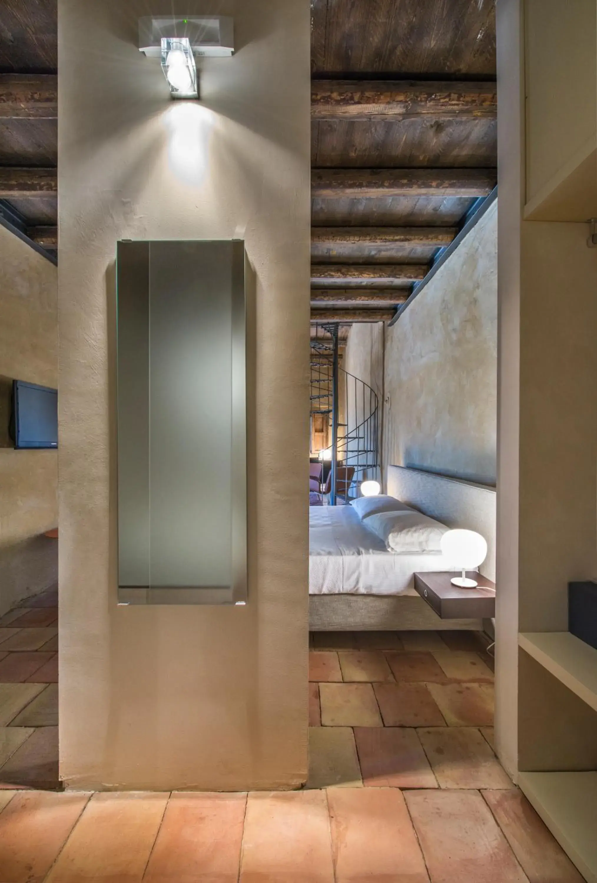 Bedroom, Bed in Wine Relais Feudi Del Pisciotto Bedroom, Bed in Wine Relais Feudi Del Pisciotto