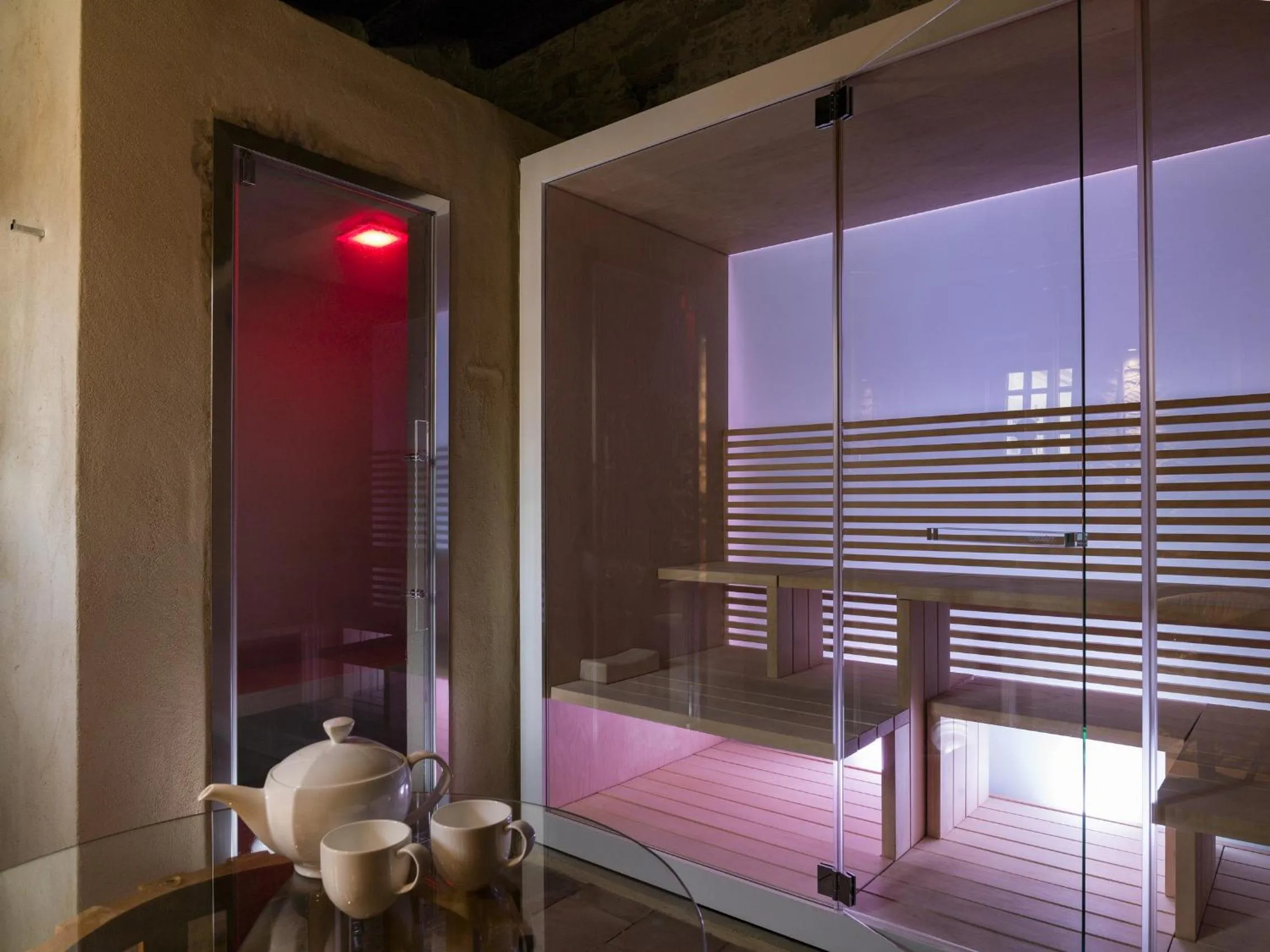 Sauna in Wine Relais Feudi Del Pisciotto