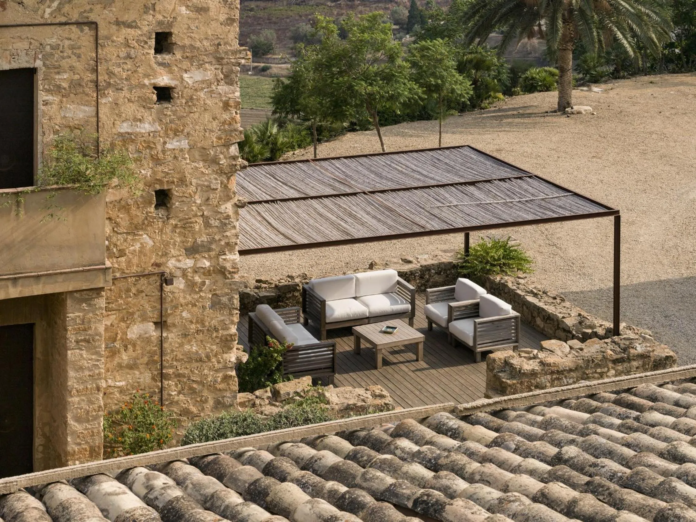 Garden in Wine Relais Feudi Del Pisciotto