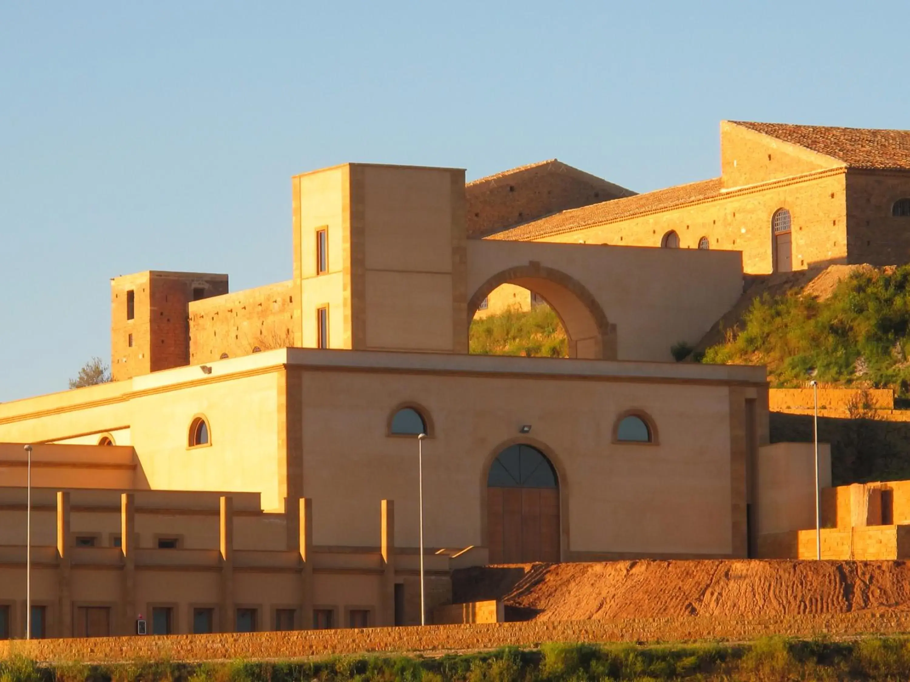 Facade/entrance in Wine Relais Feudi Del Pisciotto Facade/entrance in Wine Relais Feudi Del Pisciotto