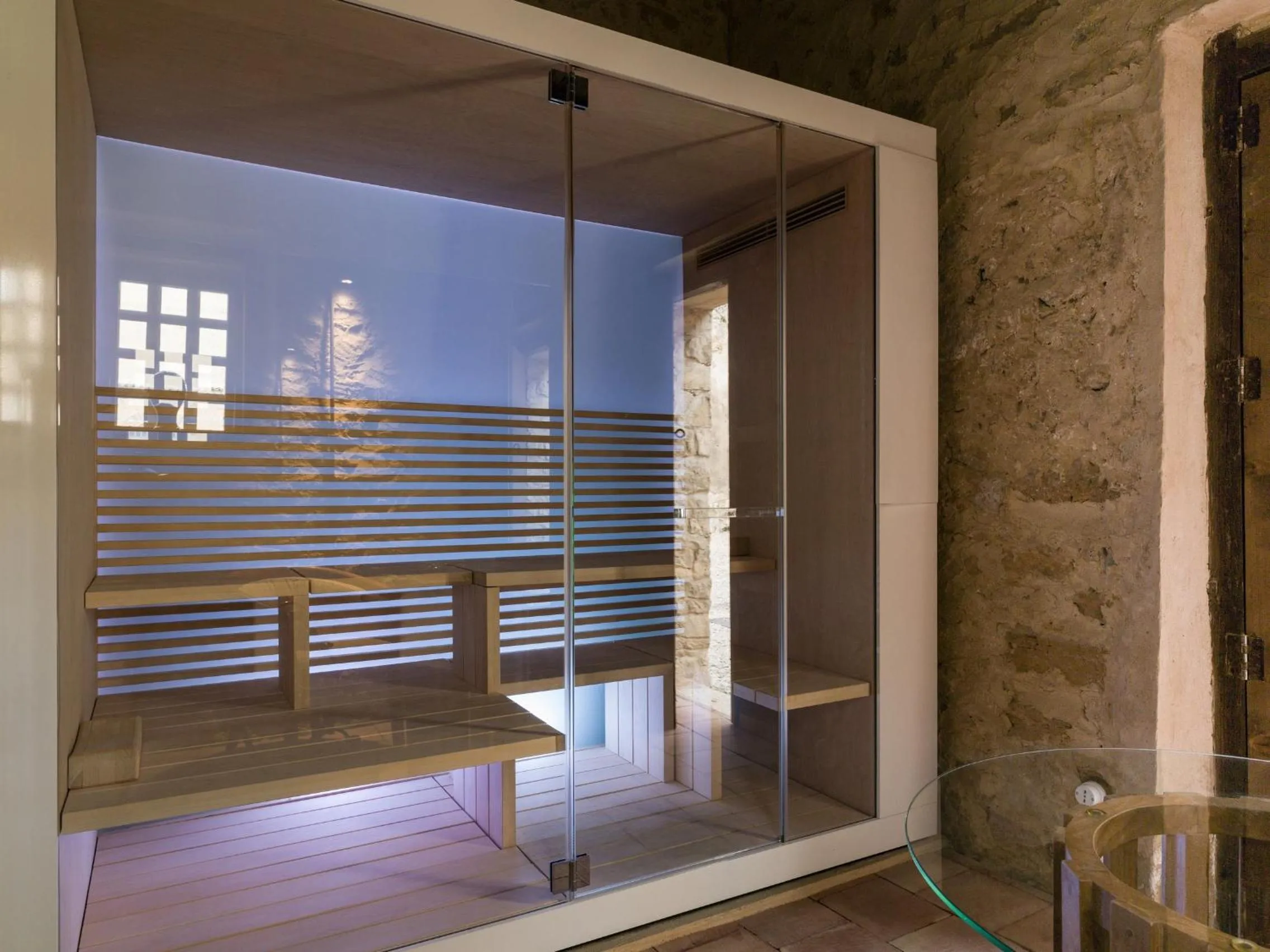 Sauna in Wine Relais Feudi Del Pisciotto