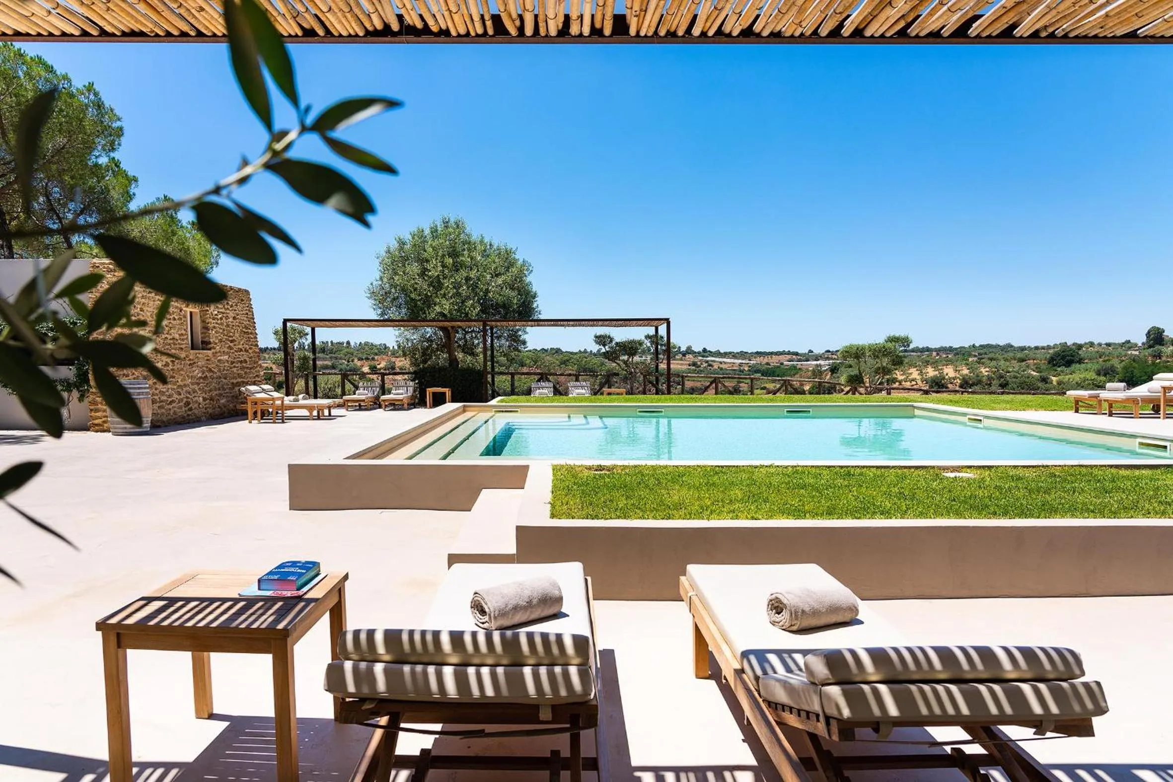 Pool view in Wine Relais Feudi Del Pisciotto