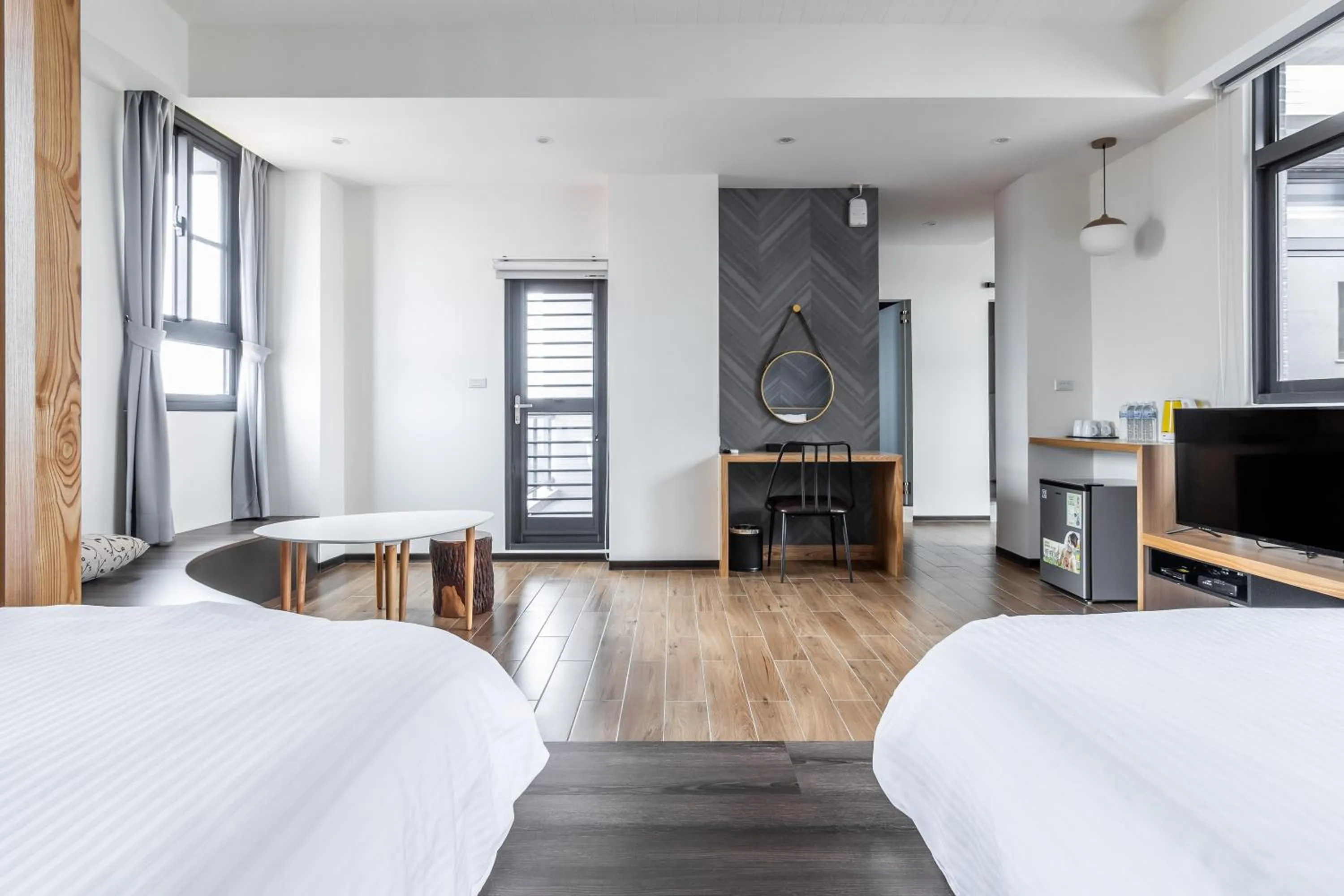 Decorative detail, Bed in Meets Anping