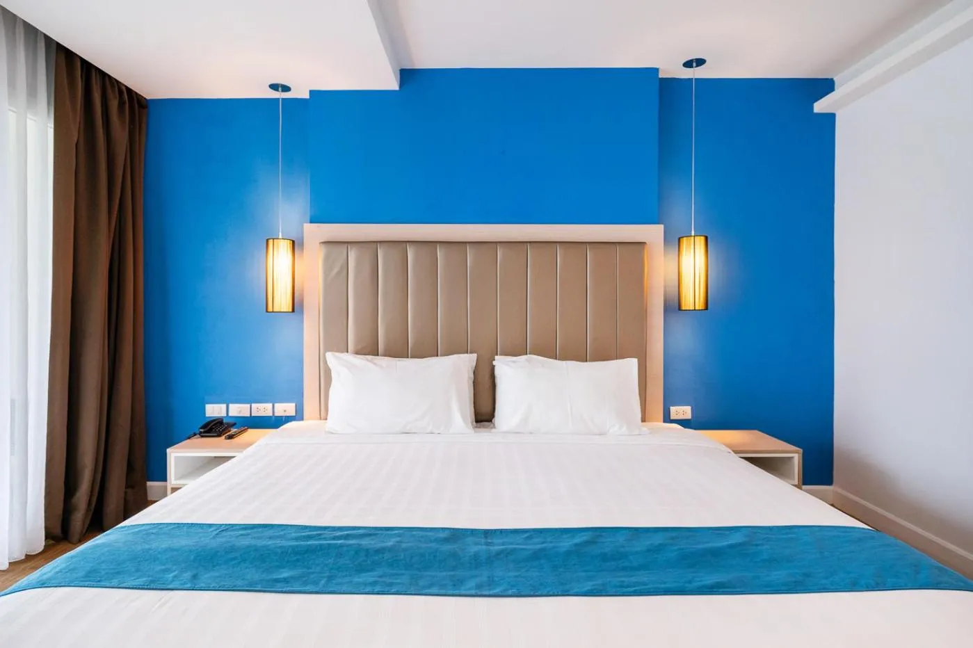 Bed in Hotel COCO Phuket Bangtao Beach