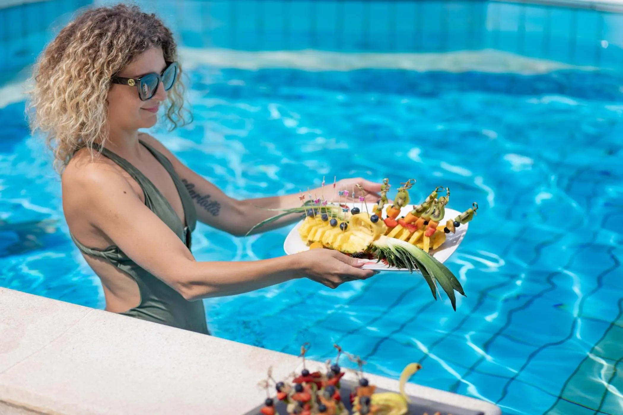 Swimming pool in Country Hotel Residence Da Pilade