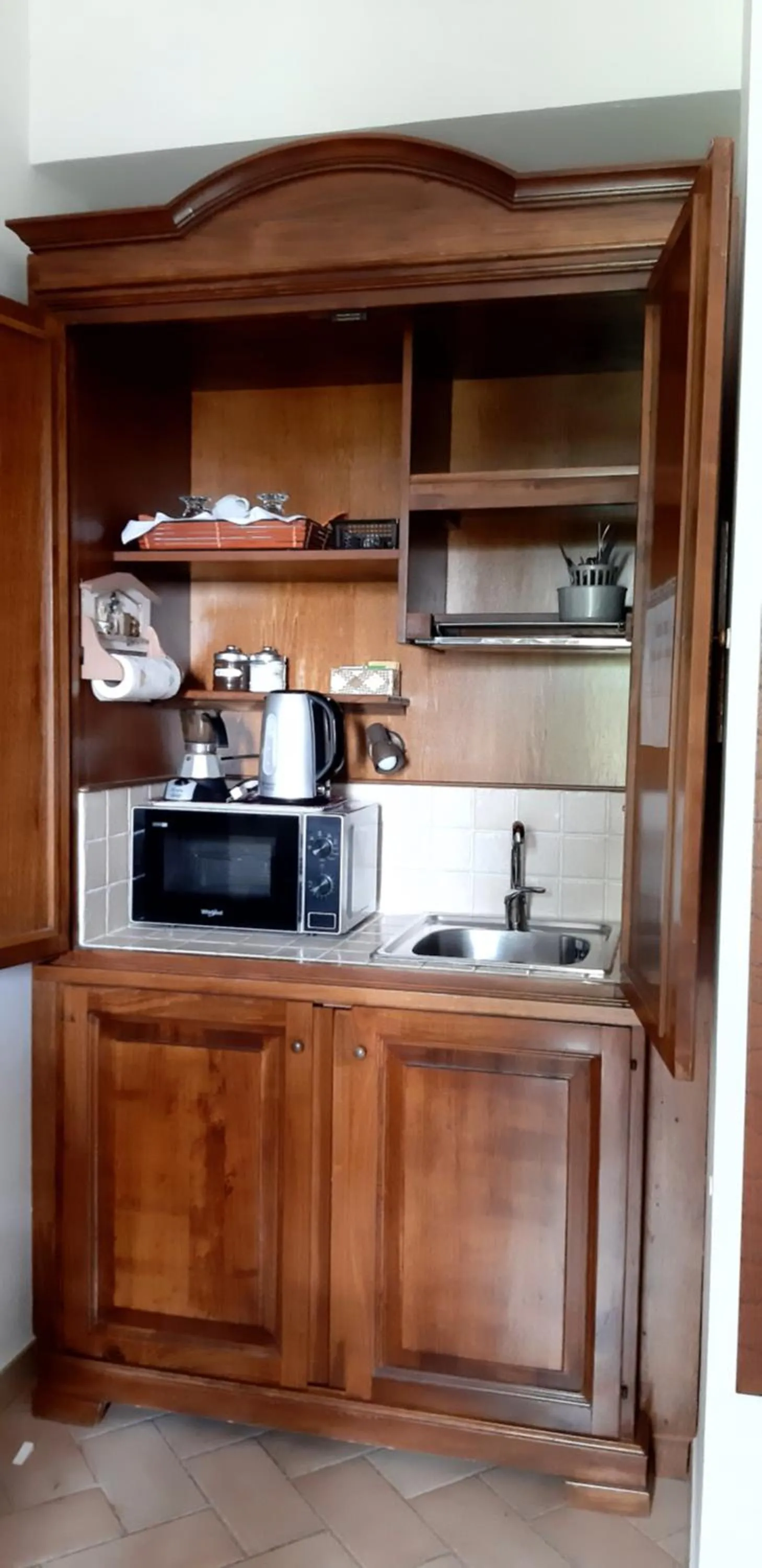 Coffee/tea facilities in B&B Le Terrazze
