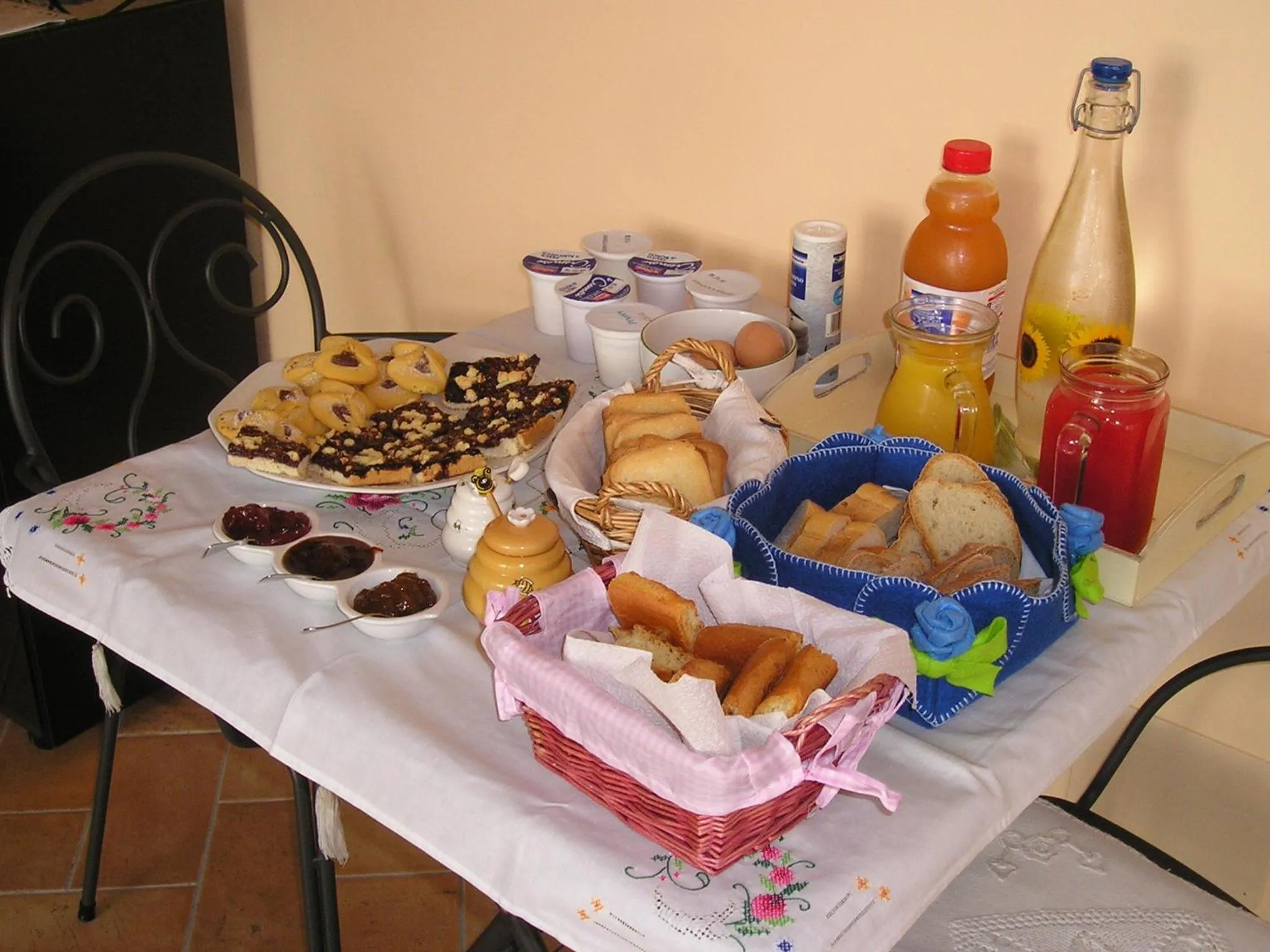 Breakfast in B&B Le Terrazze