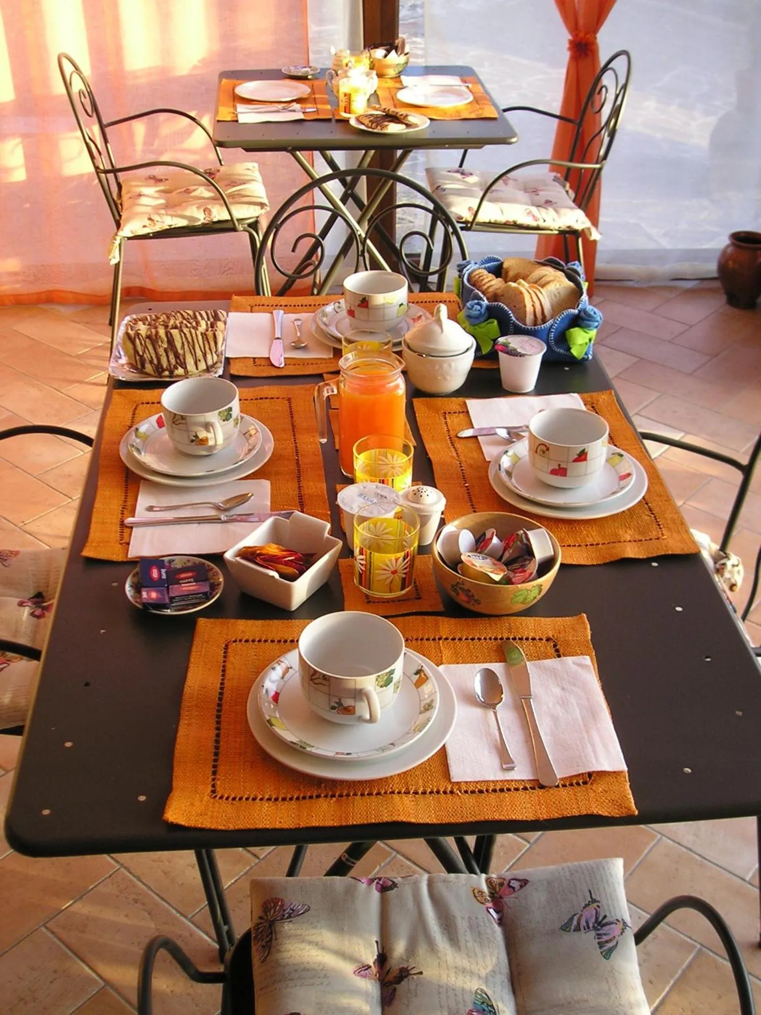 Breakfast in B&B Le Terrazze