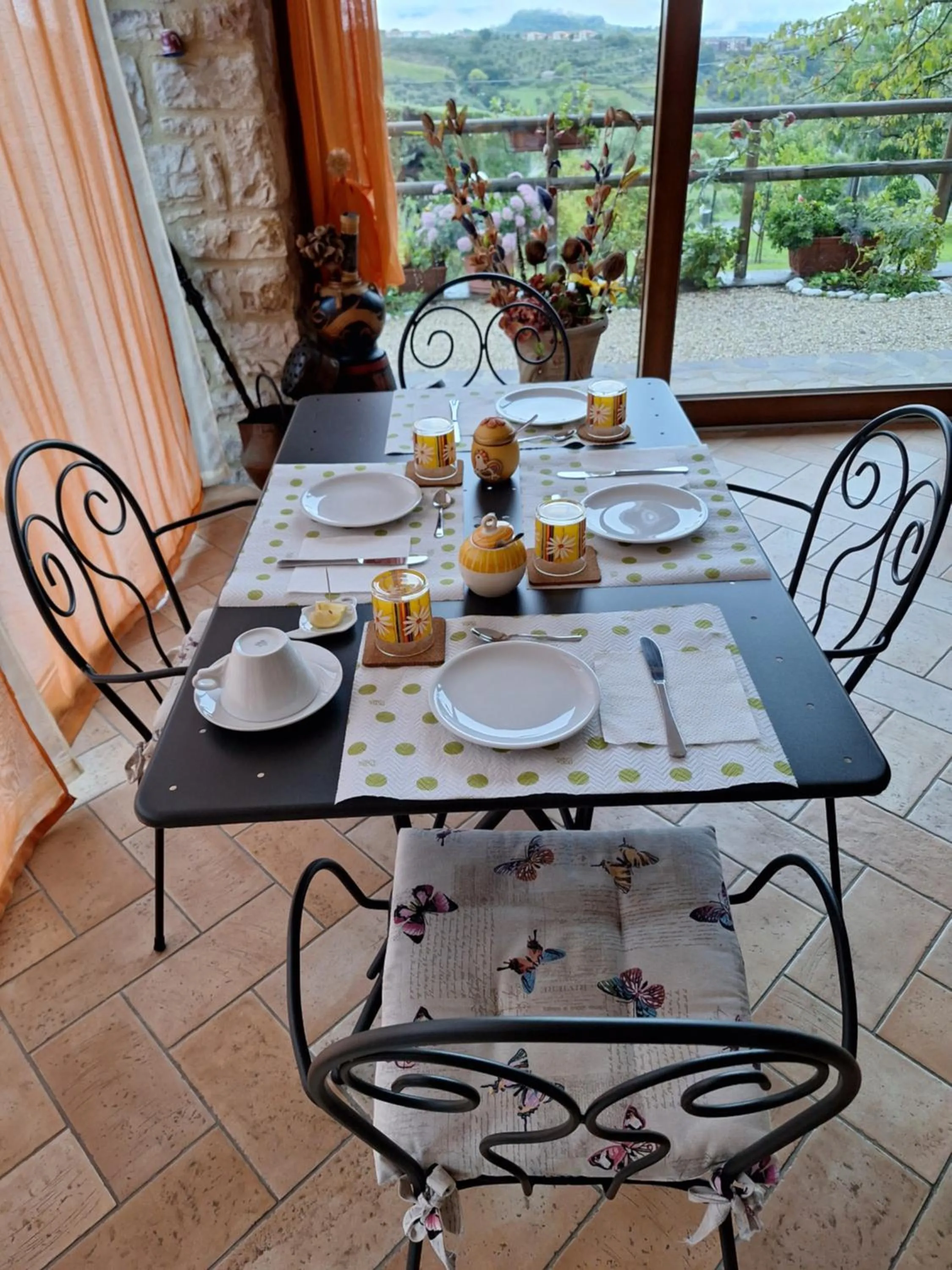 Breakfast in B&B Le Terrazze