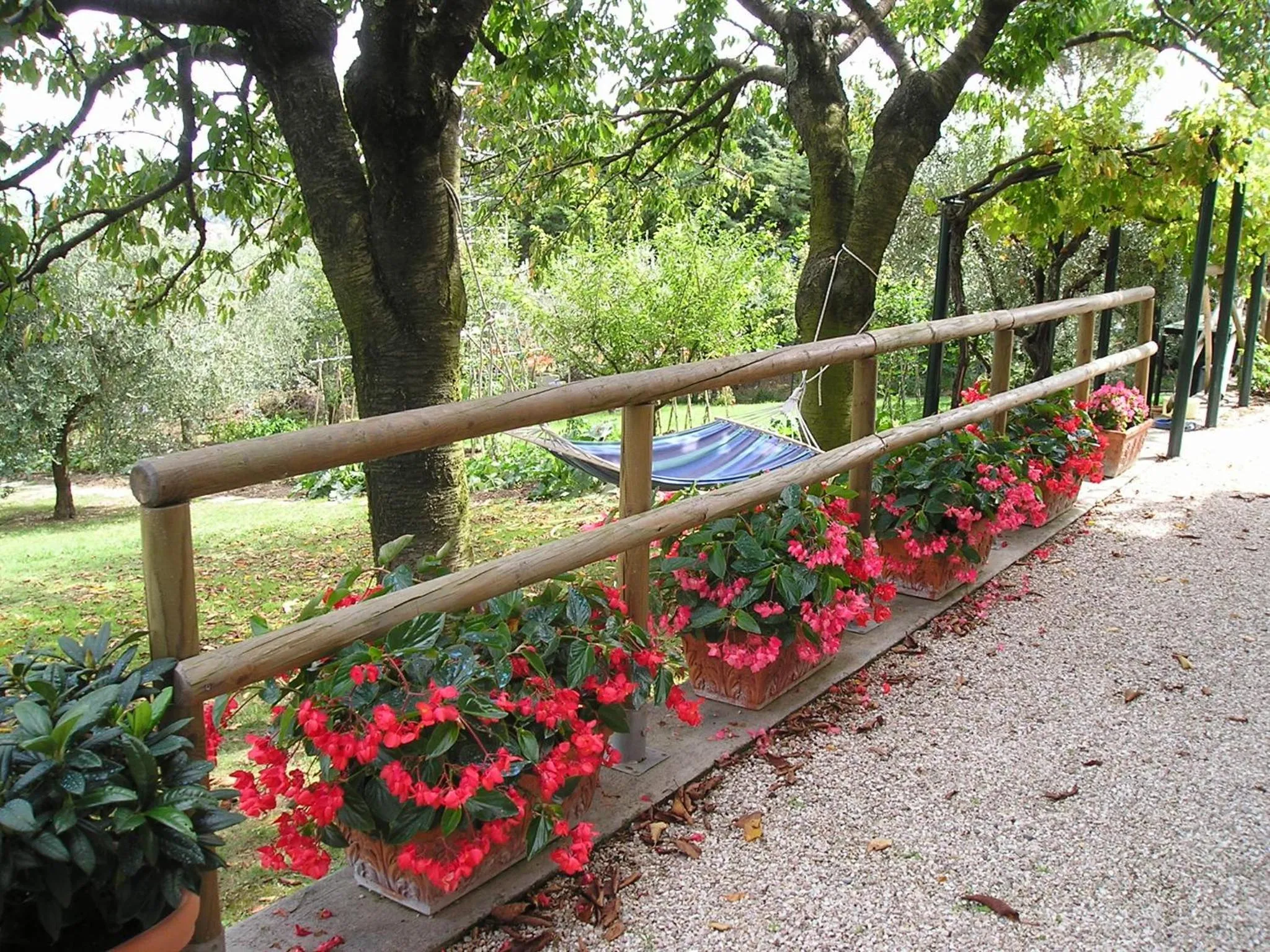 Garden in B&B Le Terrazze