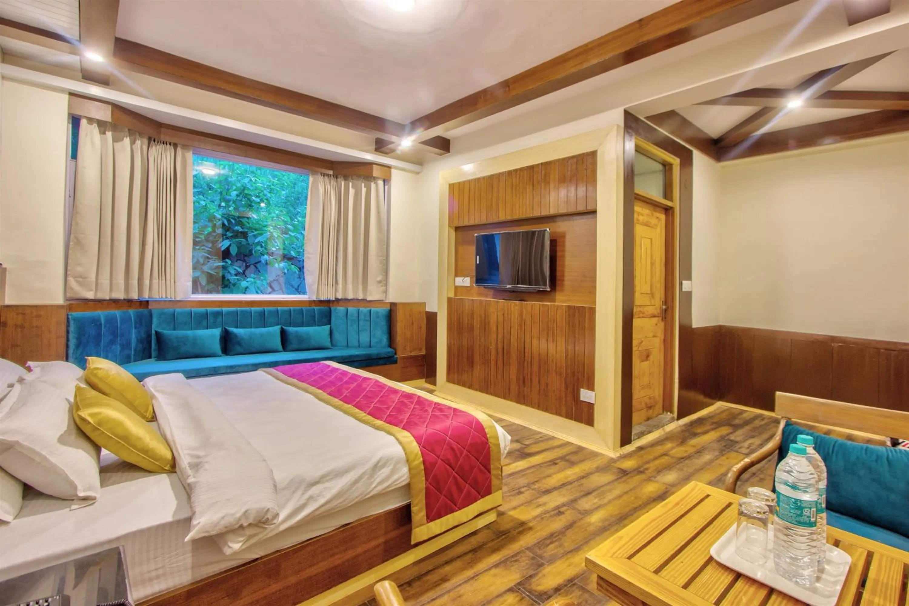 Photo of the whole room, Bed in Baan by Snow City Farm