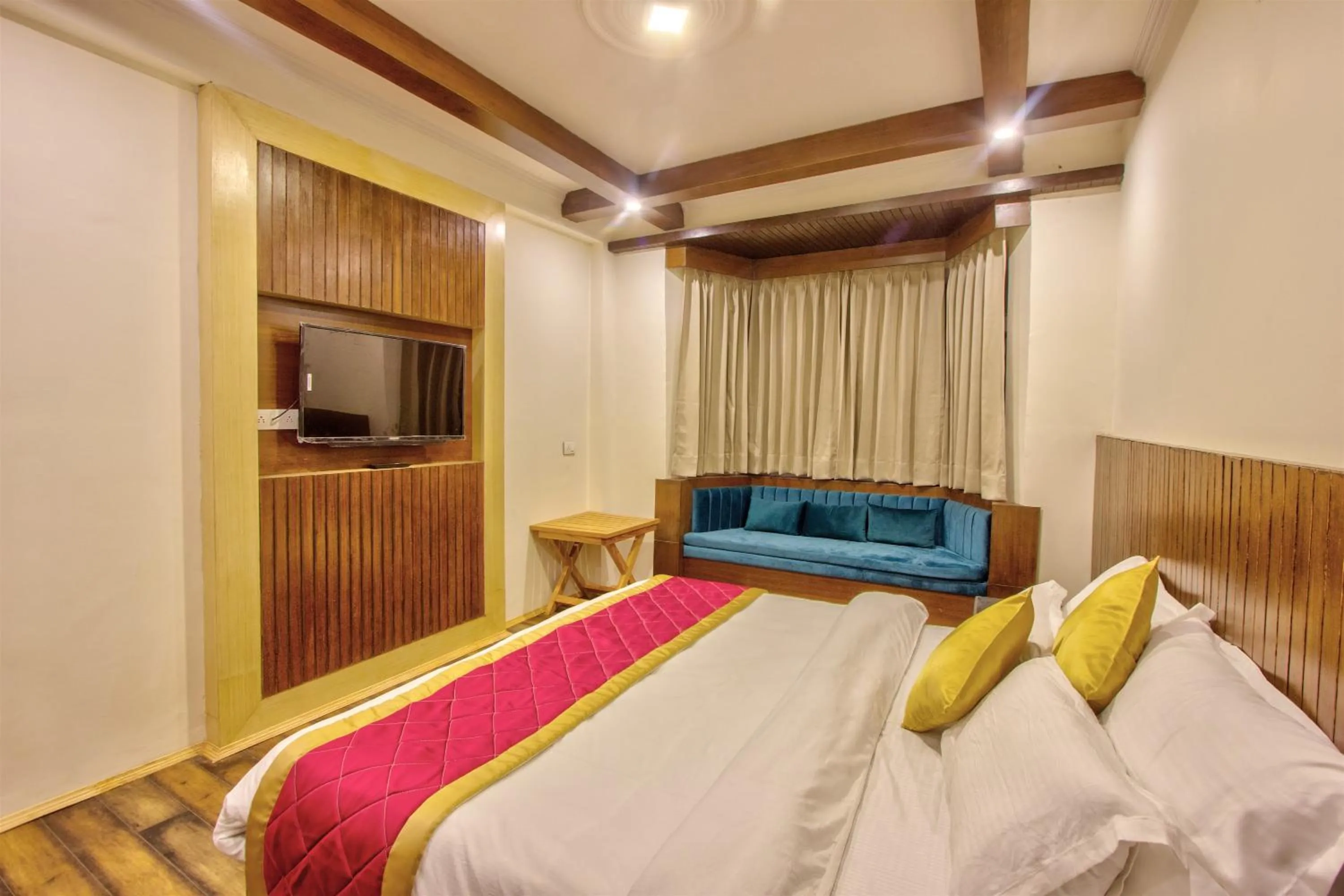 Bedroom, Bed in Baan by Snow City Farm