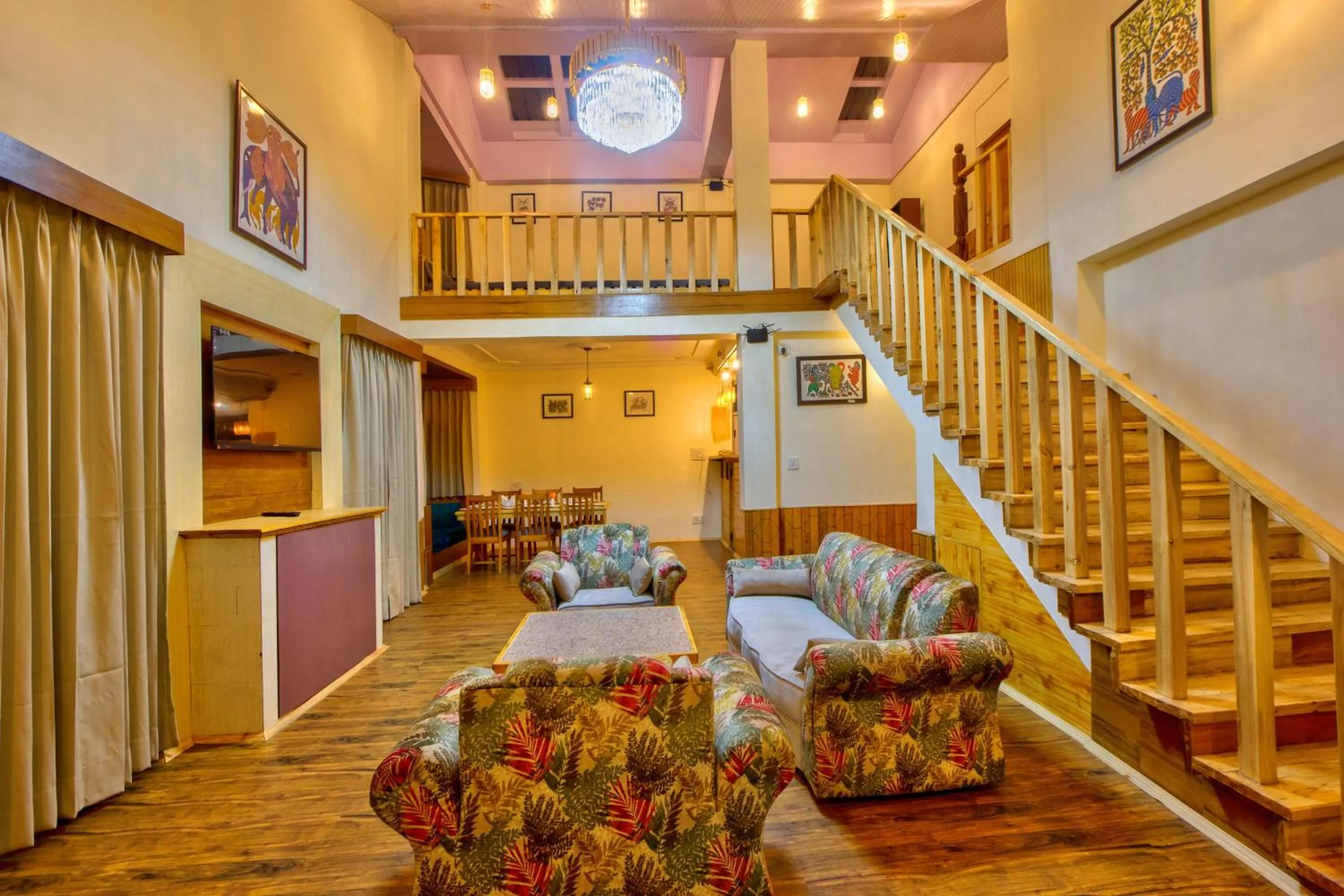 Living room in Baan by Snow City Farm