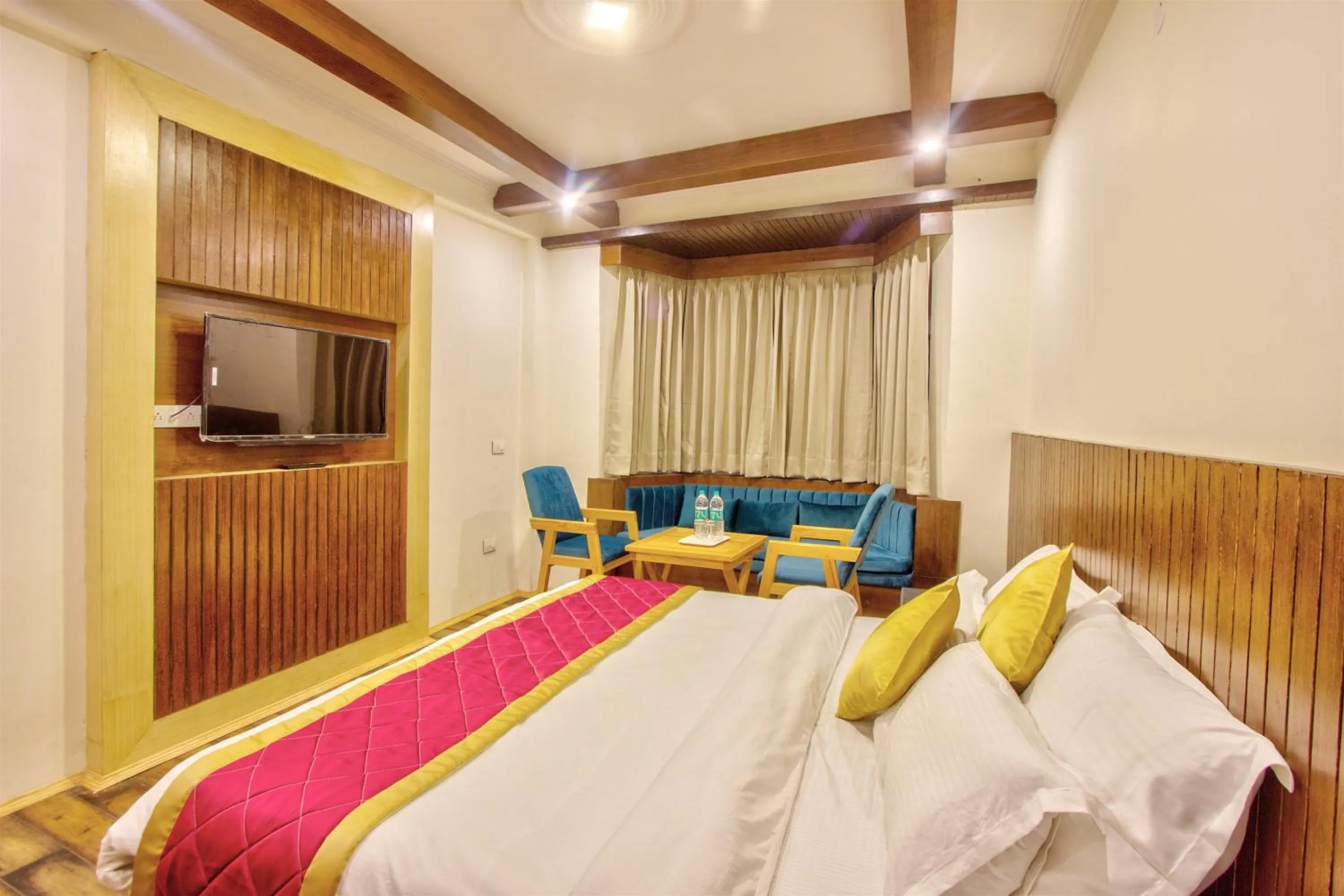 Bedroom, Bed in Baan by Snow City Farm