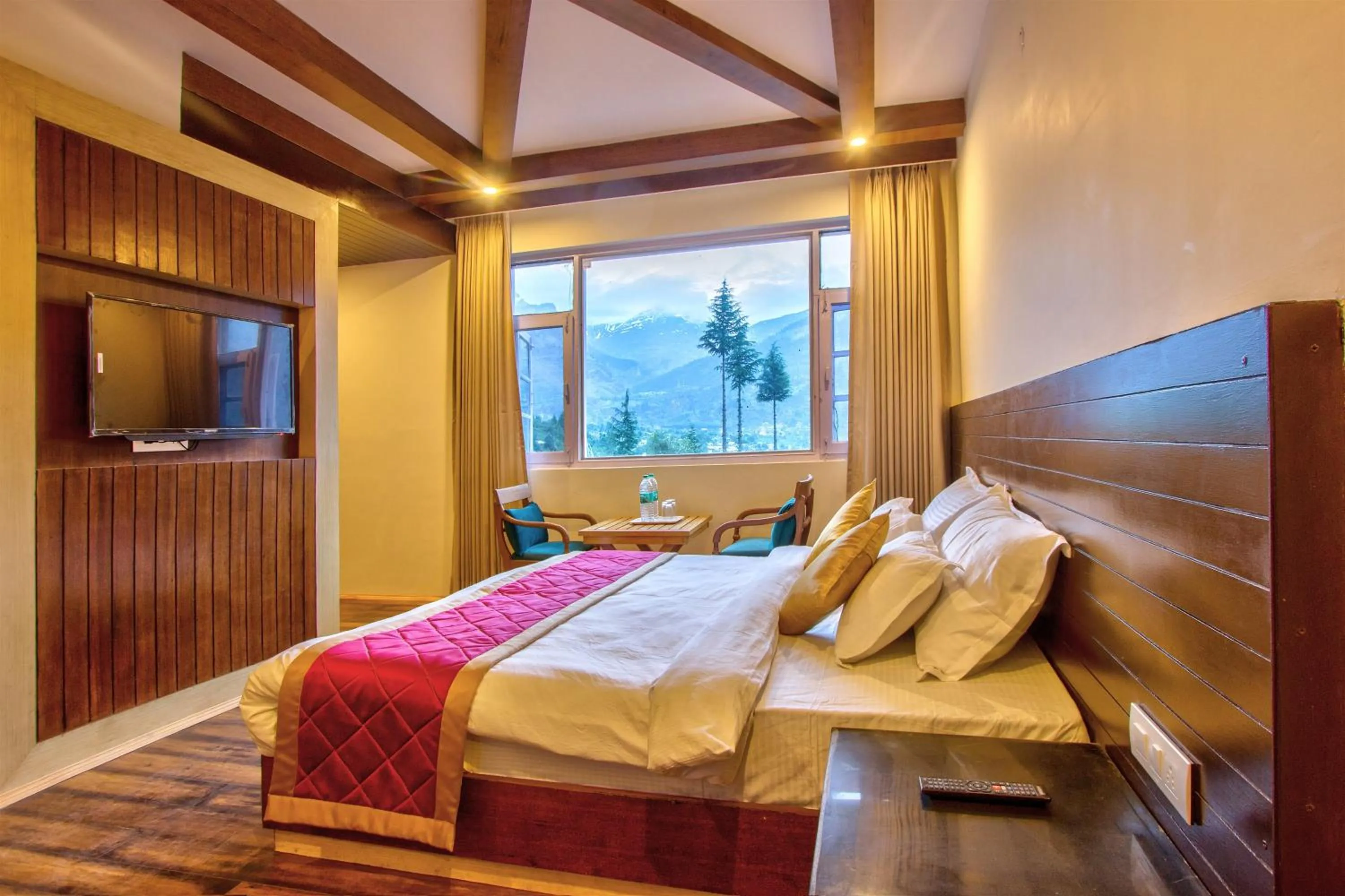 Photo of the whole room, Bed in Baan by Snow City Farm