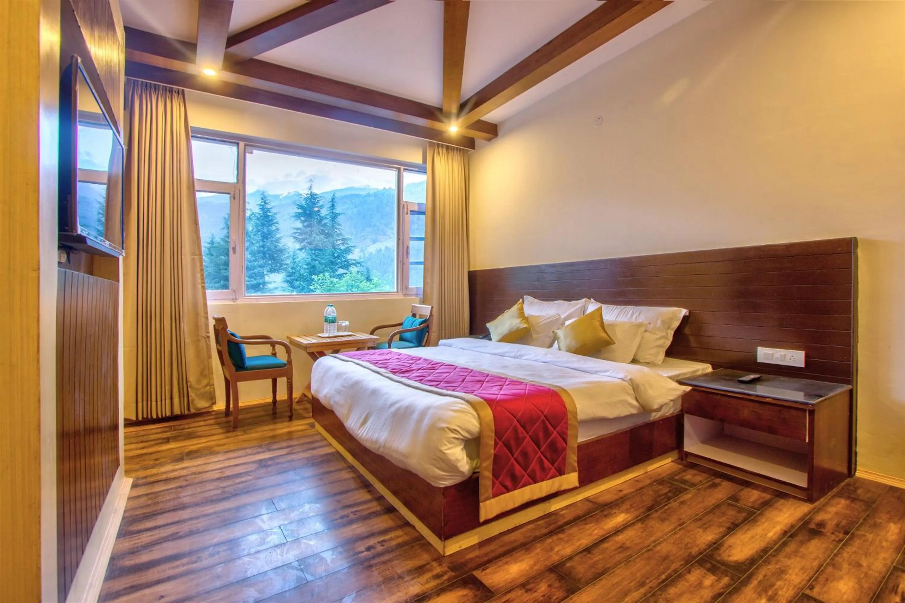 Photo of the whole room, Bed in Baan by Snow City Farm