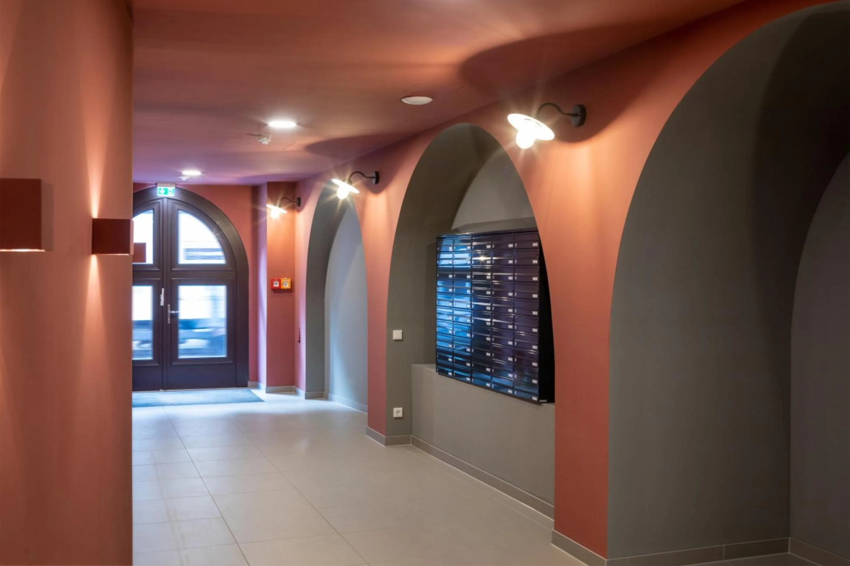 Facade/entrance in Brera Leipzig