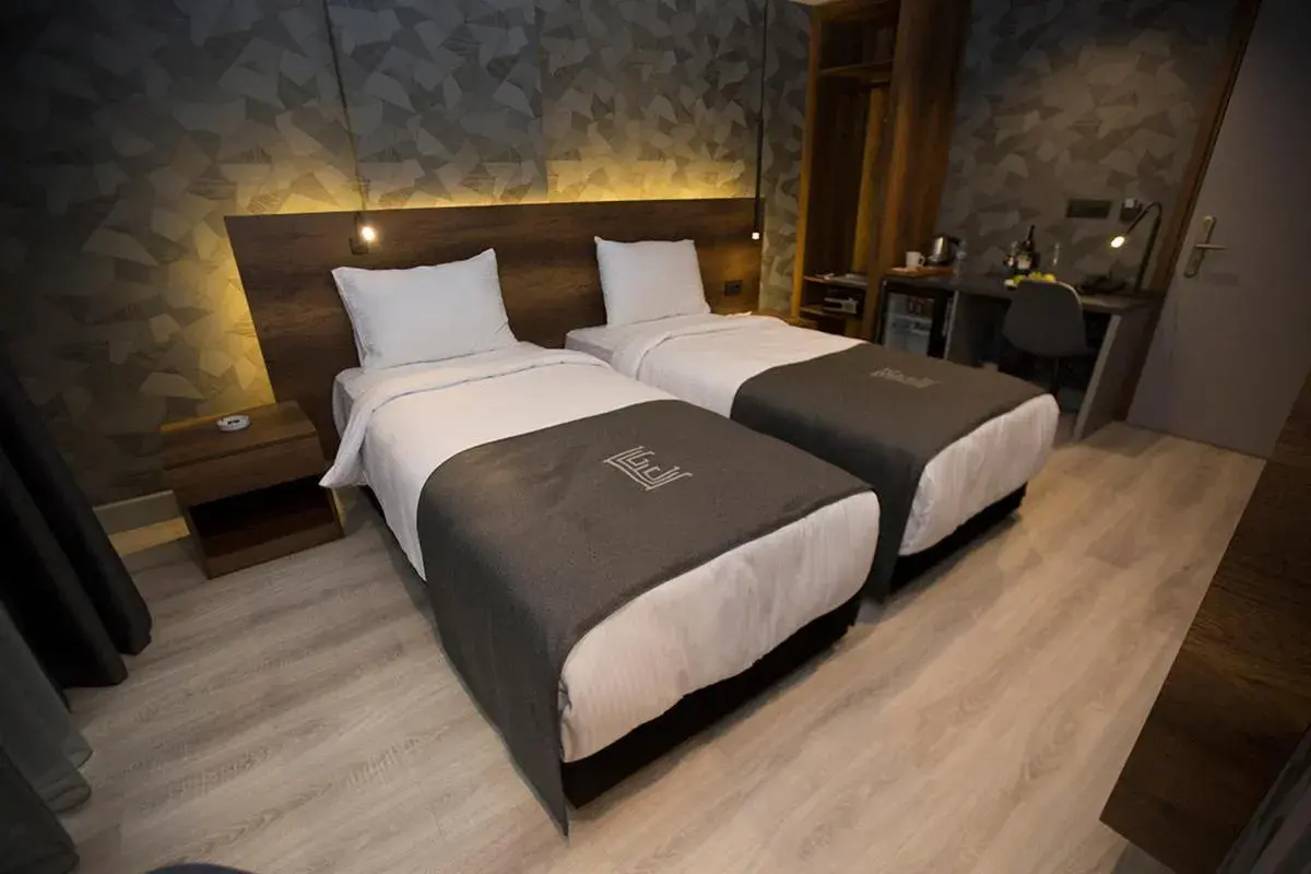 Bed in Emens hotel Bed in Emens hotel