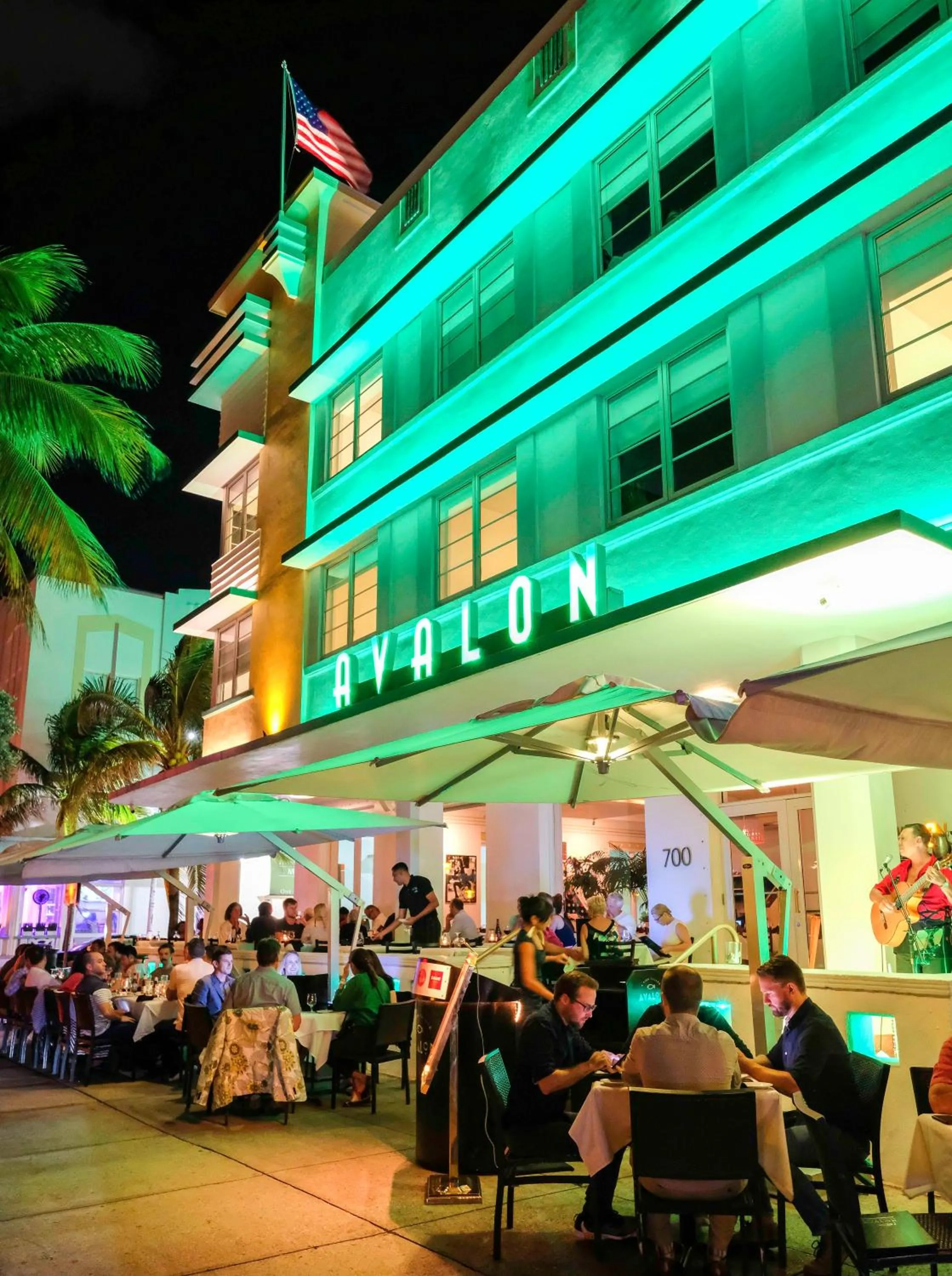 Property building in Avalon Hotel