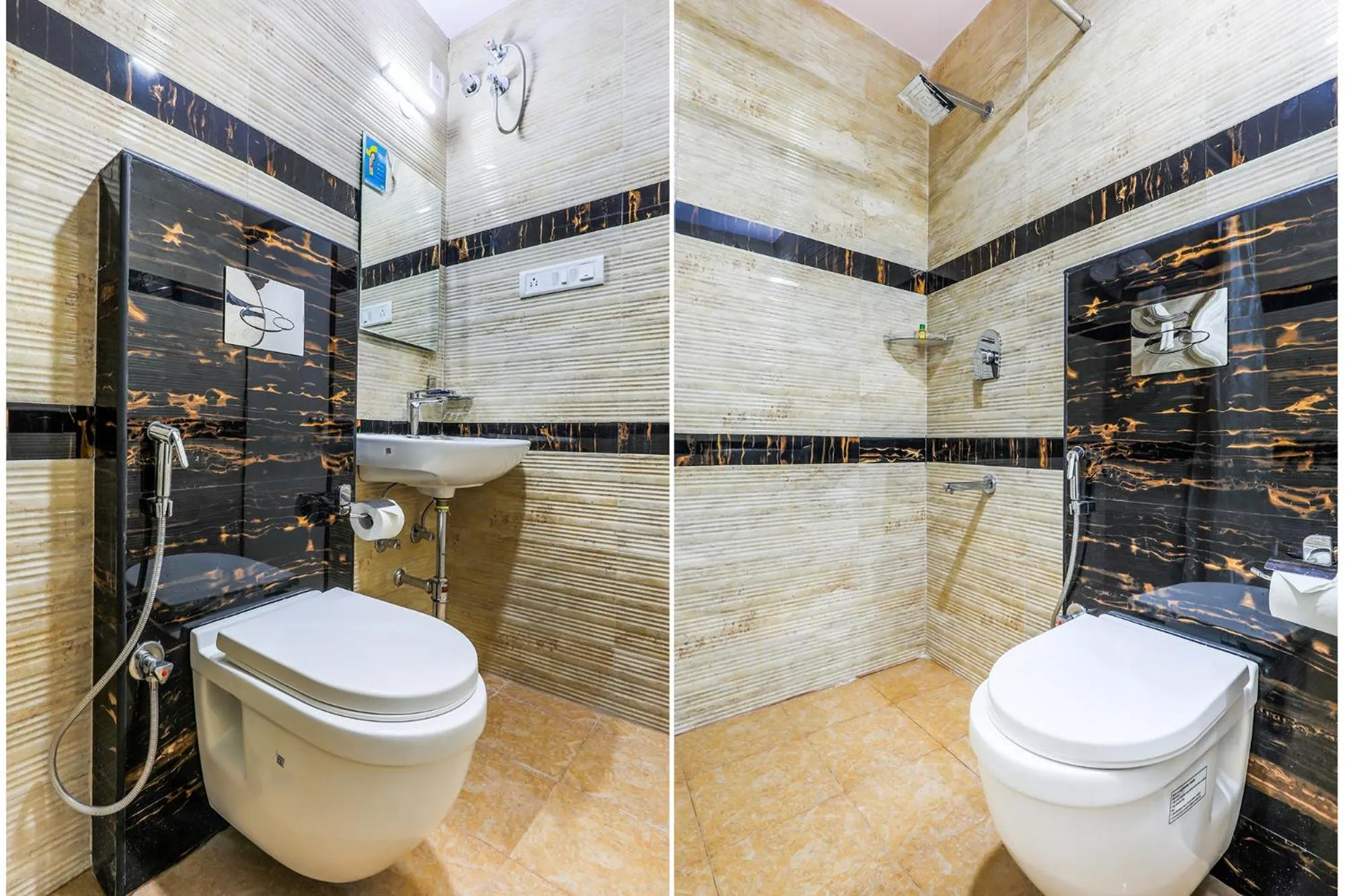 Bathroom in FabHotel Crown Heights - Nr Koramangala Club