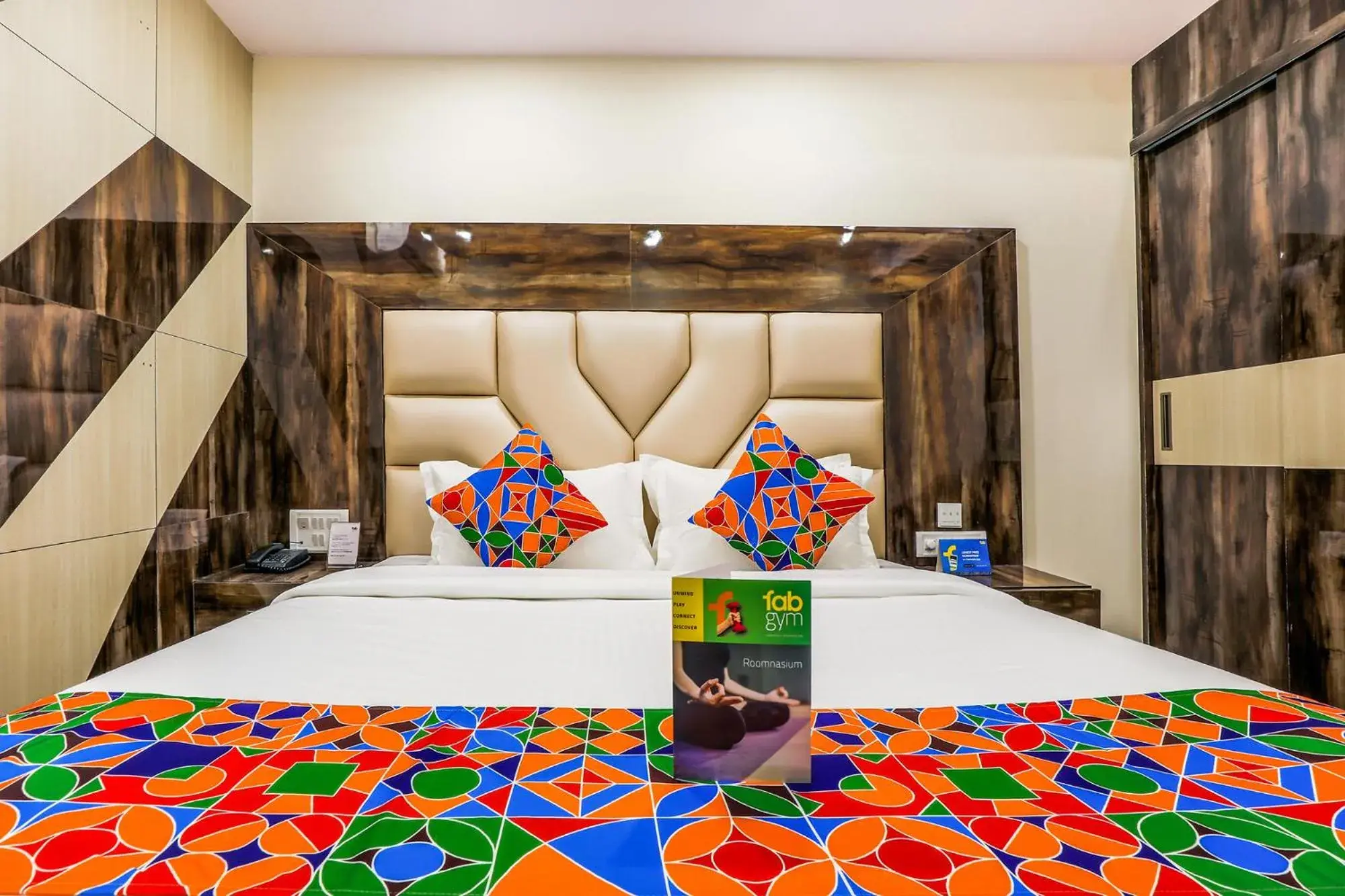Bedroom in FabHotel Crown Heights - Nr Koramangala Club Bedroom in FabHotel Crown Heights - Nr Koramangala Club
