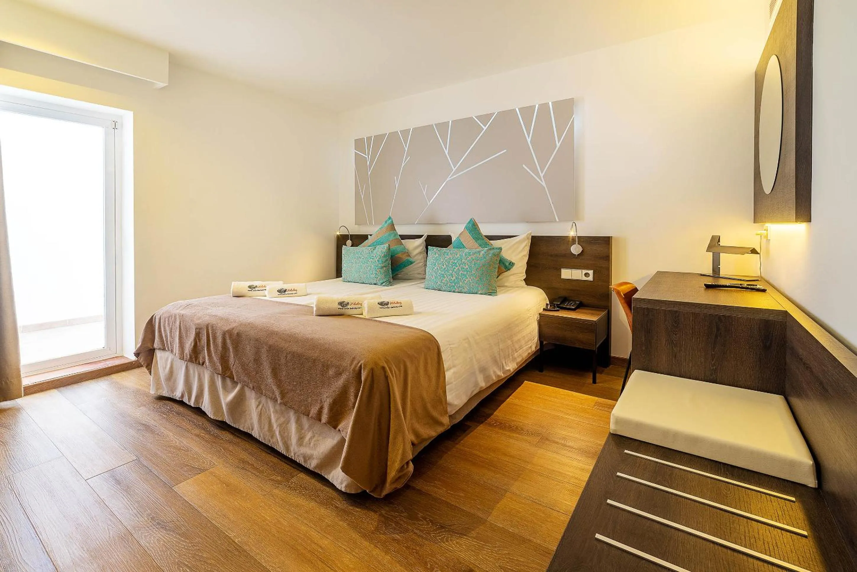 Bed in Hotel Paradise Residencial