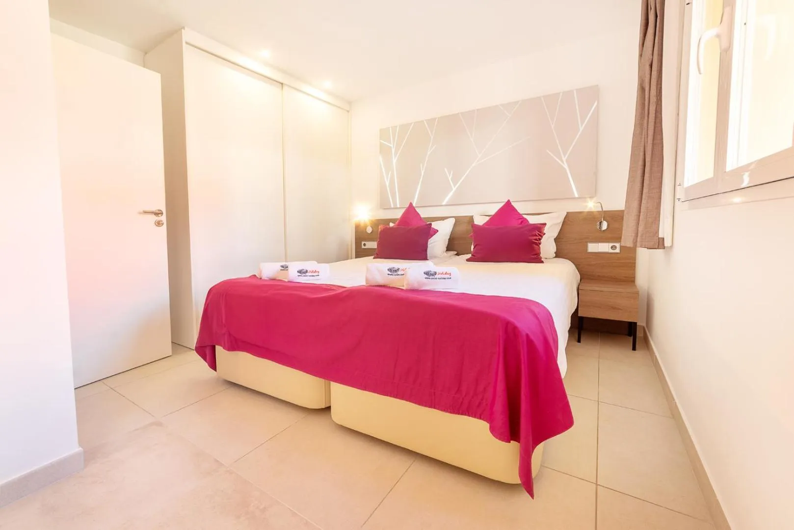 Bed in Hotel Paradise Residencial