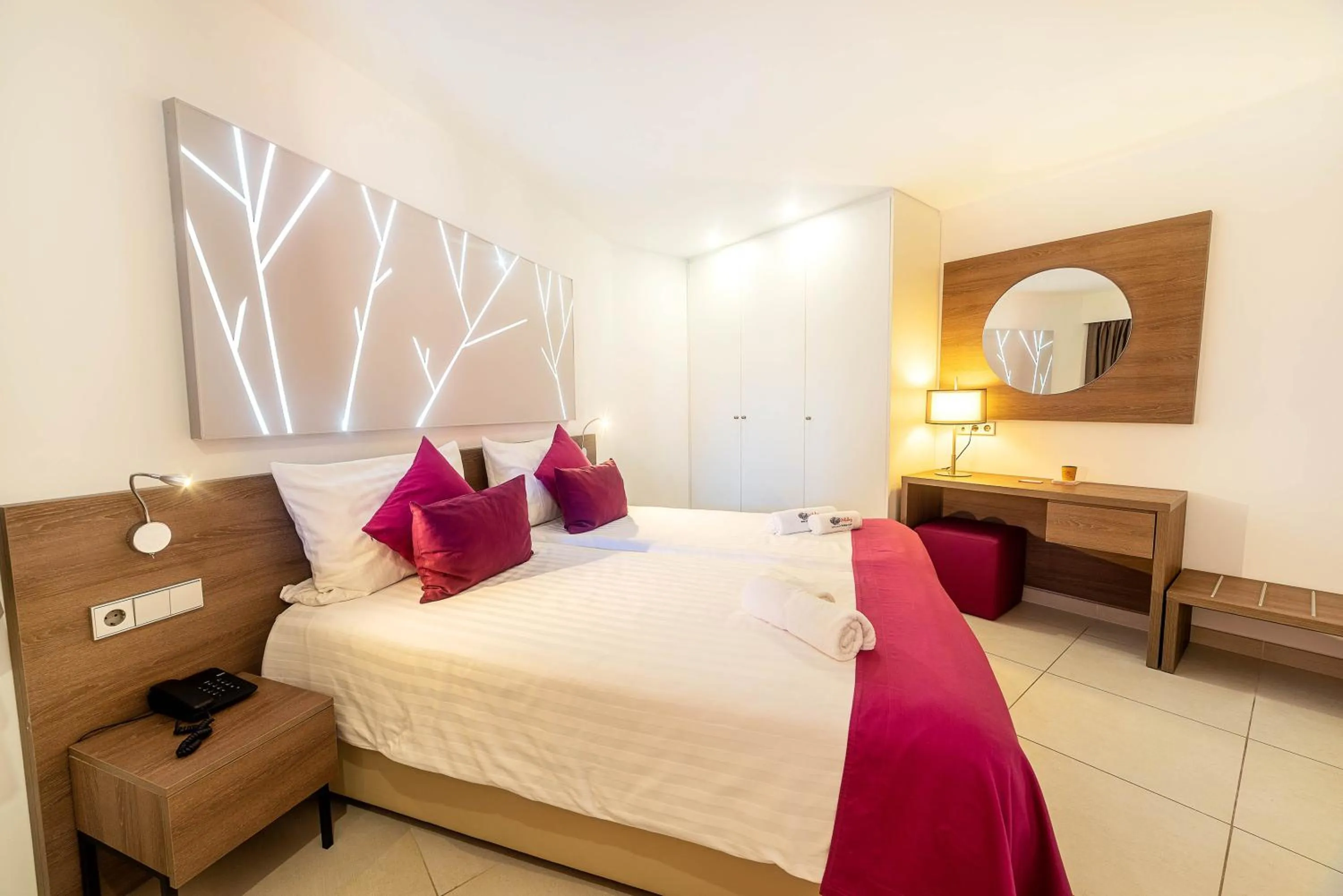 Bedroom, Bed in Hotel Paradise Residencial