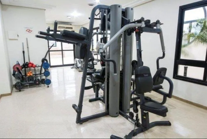 Fitness centre/facilities in The Palace Flat Moema Magnífico!!!