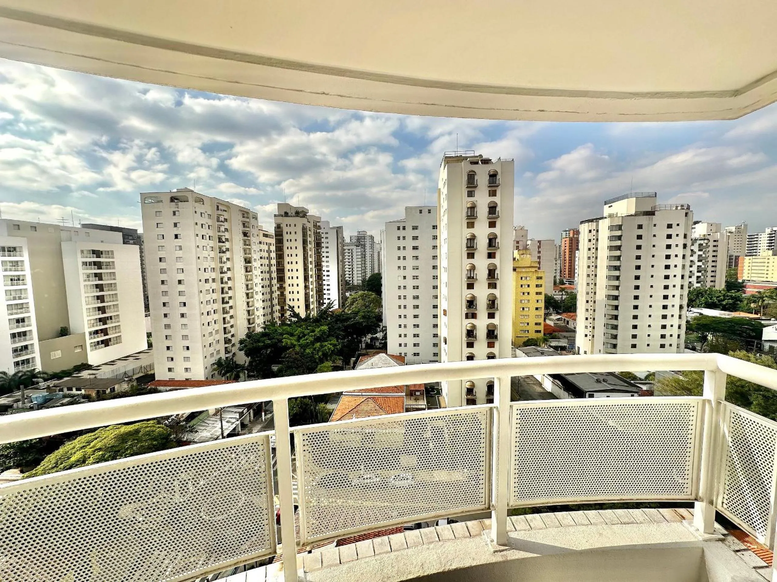 City view in The Palace Flat Moema Magnífico!!!