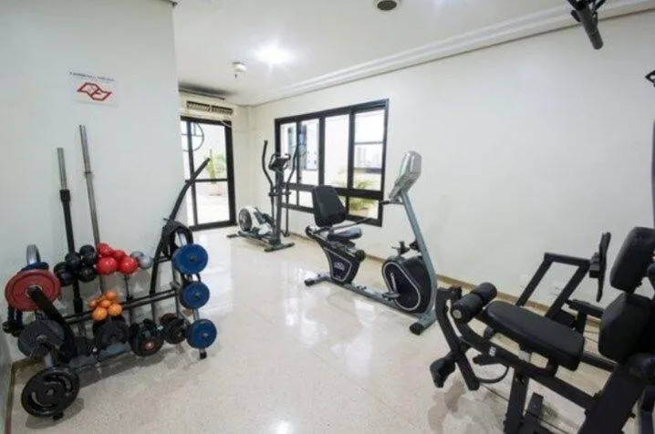 Fitness centre/facilities in The Palace Flat Moema Magnífico!!!