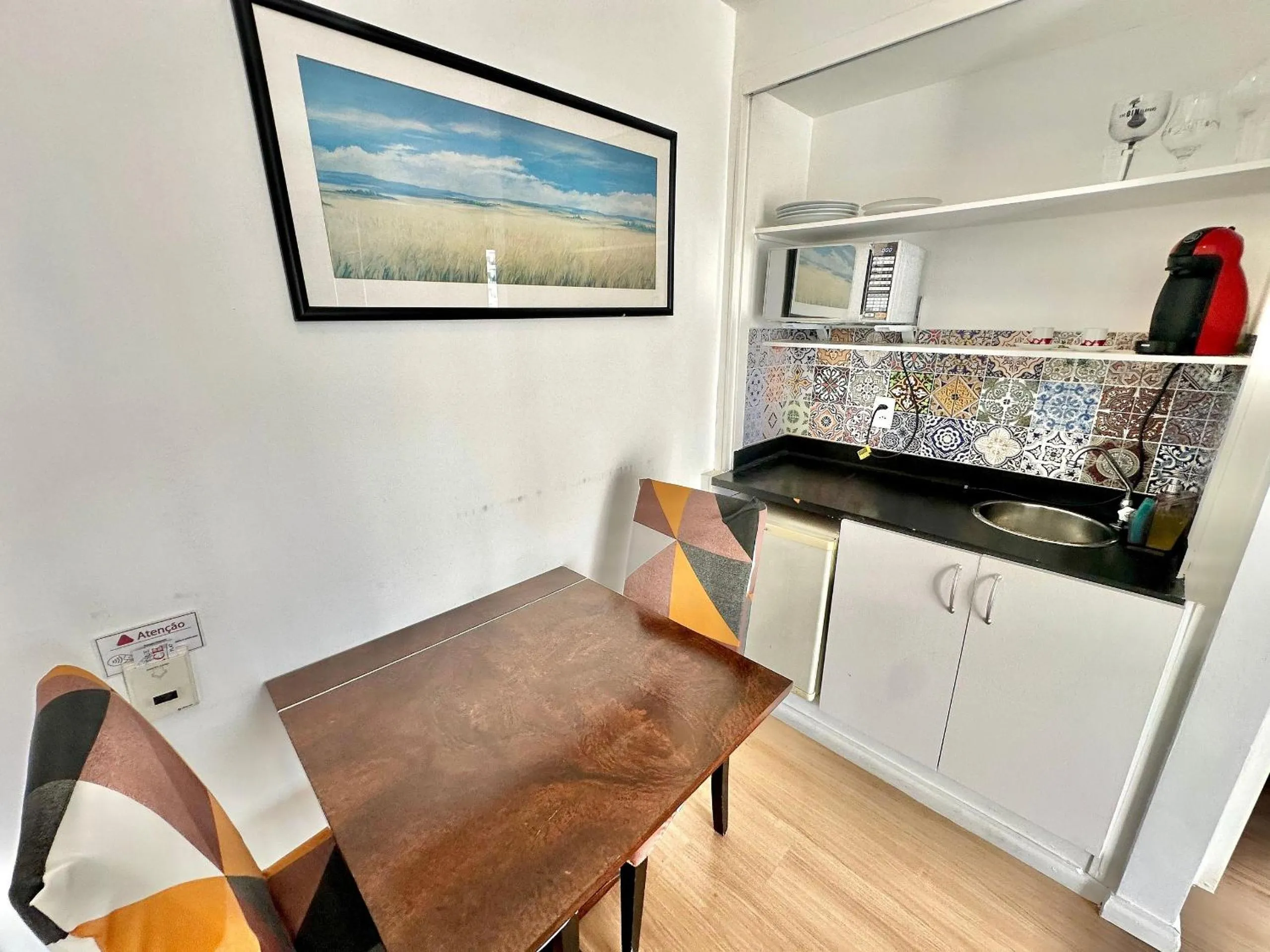 Kitchen or kitchenette in The Palace Flat Moema Magnífico!!!