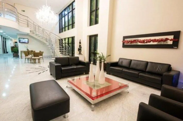 Lobby or reception in The Palace Flat Moema Magnífico!!!