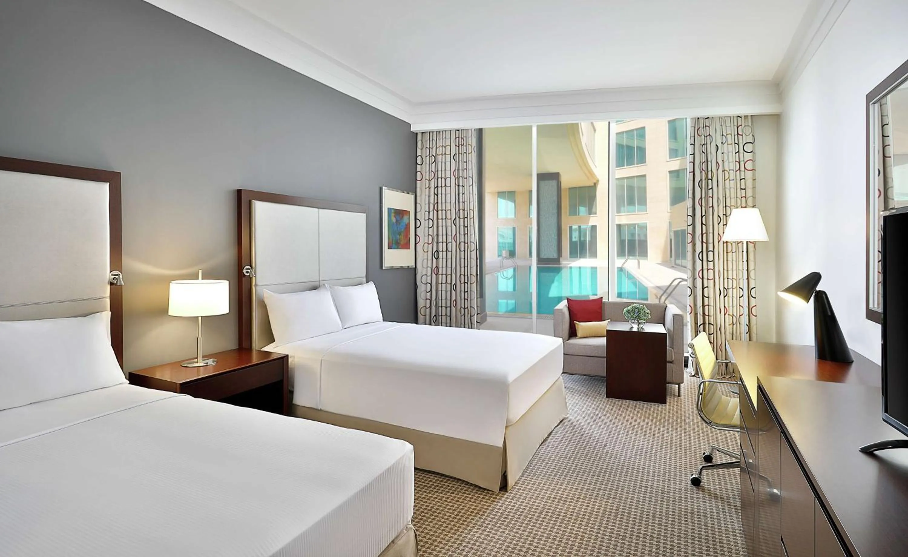 Bed in DoubleTree By Hilton Doha - Al Sadd