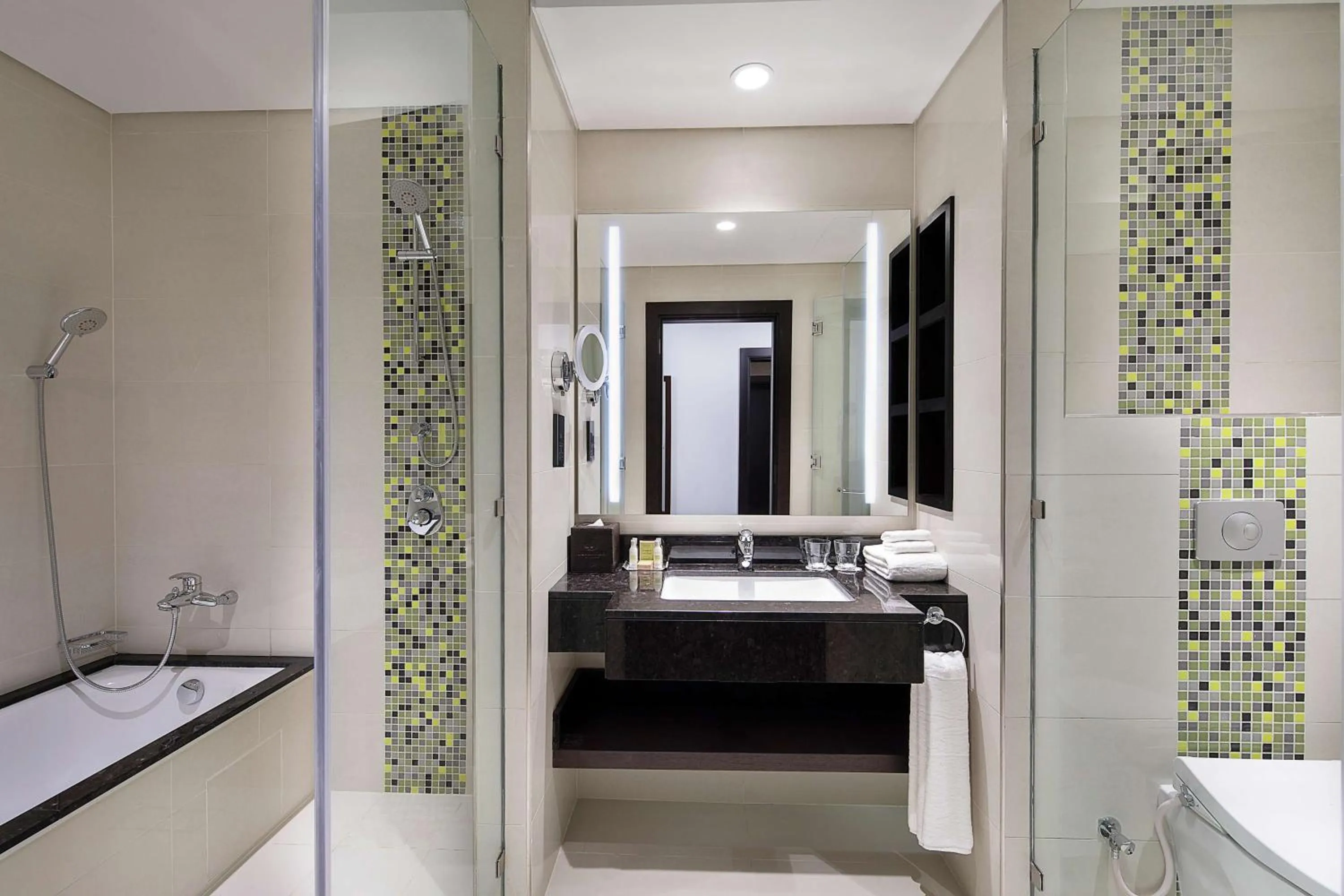 Bathroom in DoubleTree By Hilton Doha - Al Sadd