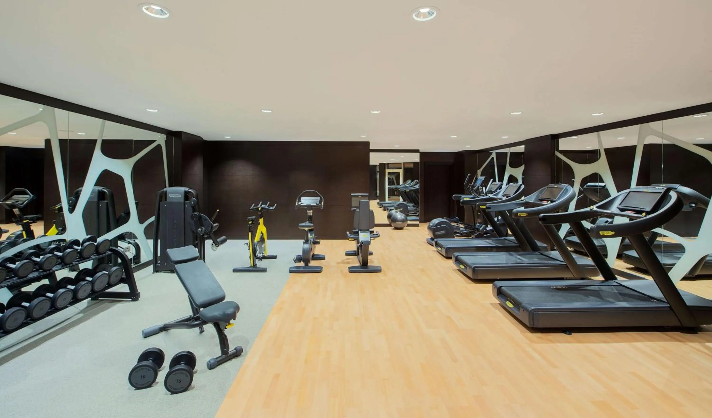 Fitness centre/facilities in DoubleTree By Hilton Doha - Al Sadd
