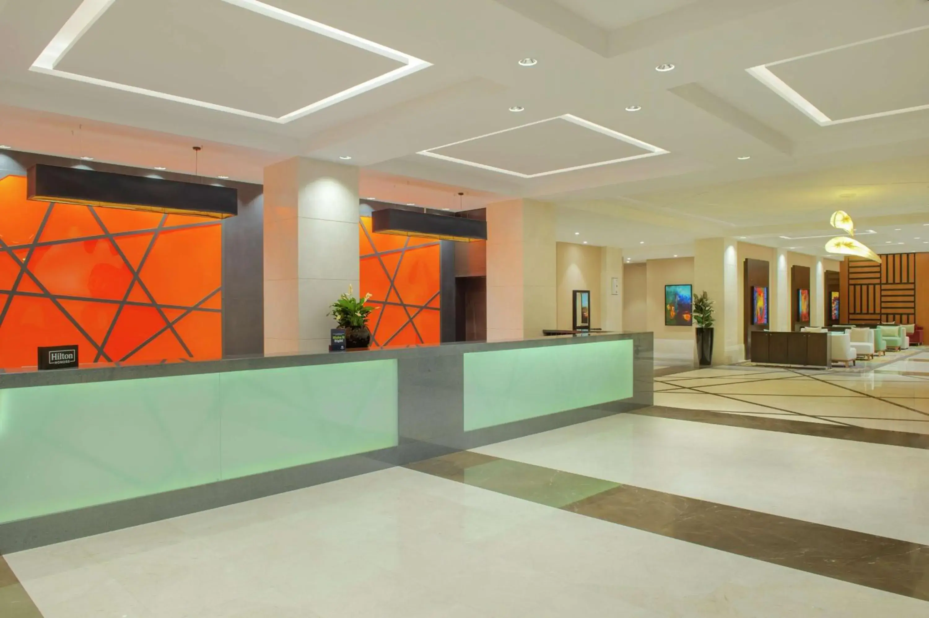 Lobby or reception in Doubletree By Hilton Doha - Al Sadd Lobby or reception in Doubletree By Hilton Doha - Al Sadd