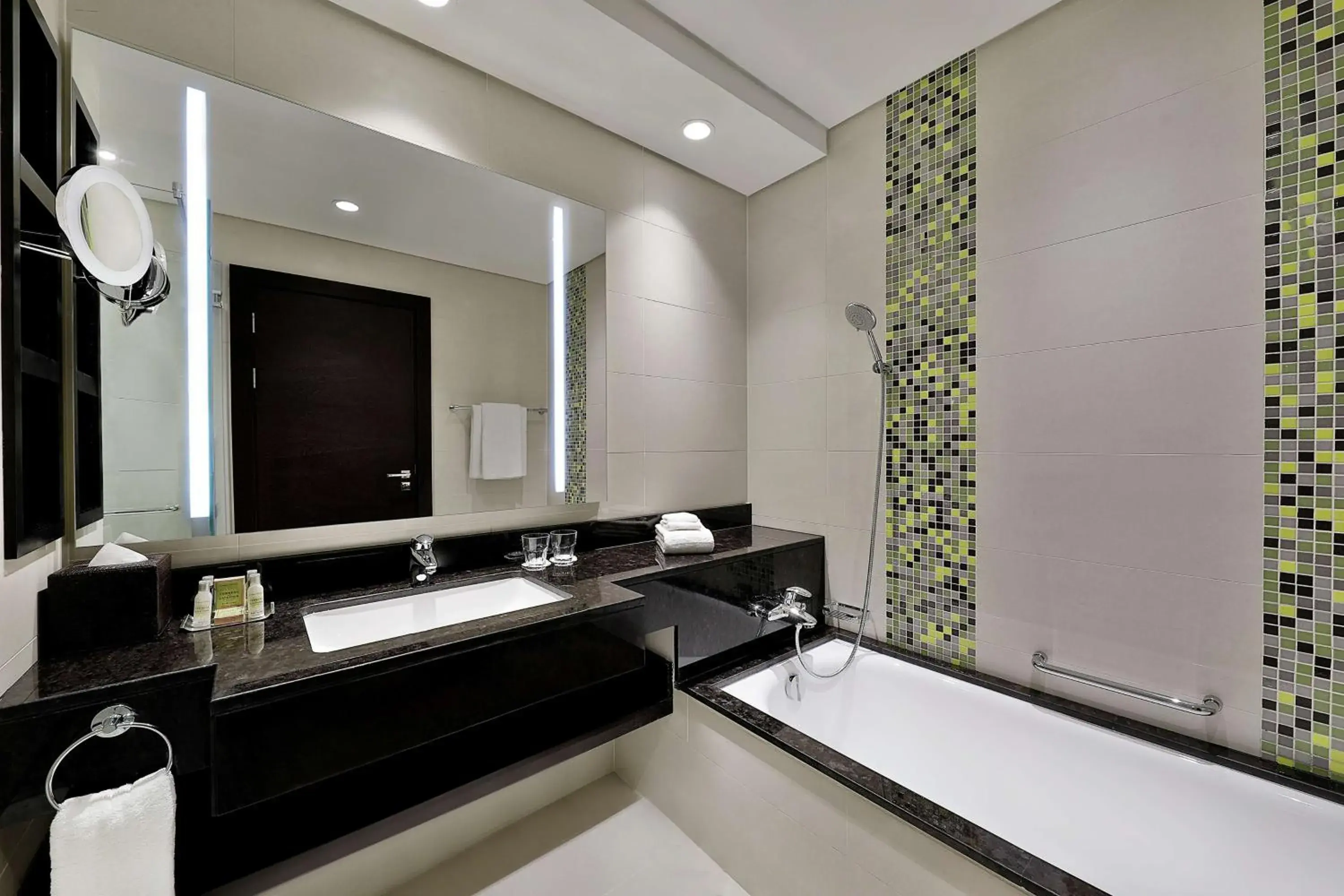Bathroom in DoubleTree By Hilton Doha - Al Sadd Bathroom in DoubleTree By Hilton Doha - Al Sadd