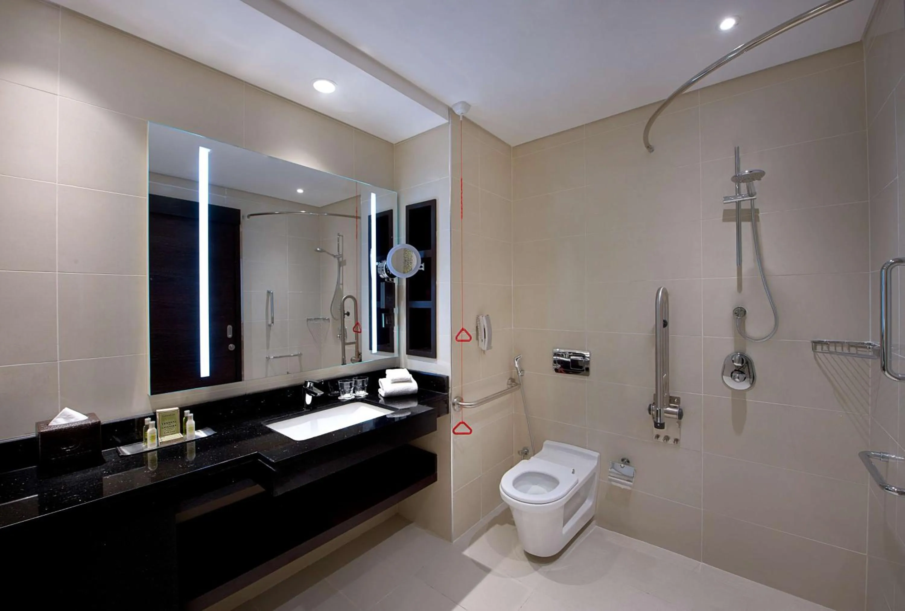 Bathroom in DoubleTree By Hilton Doha - Al Sadd