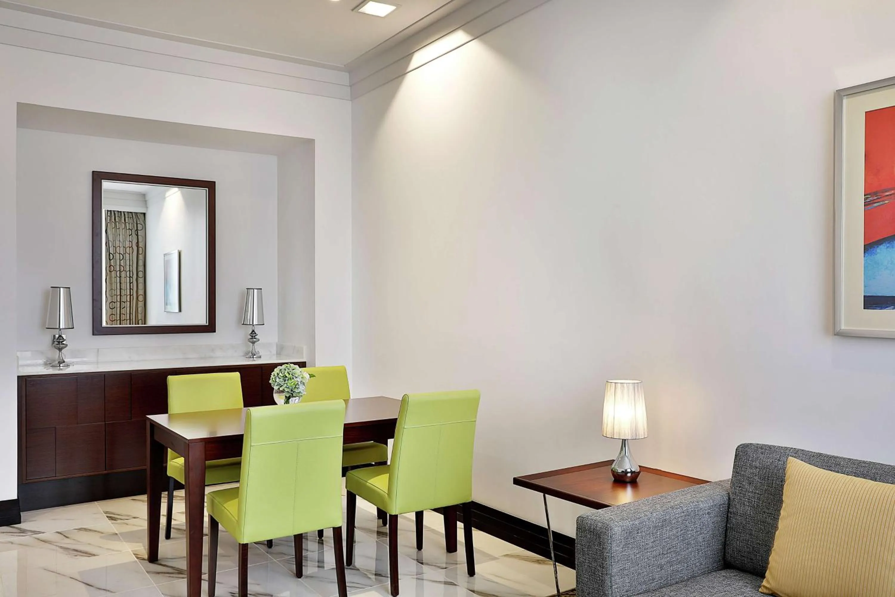 Living room in DoubleTree By Hilton Doha - Al Sadd