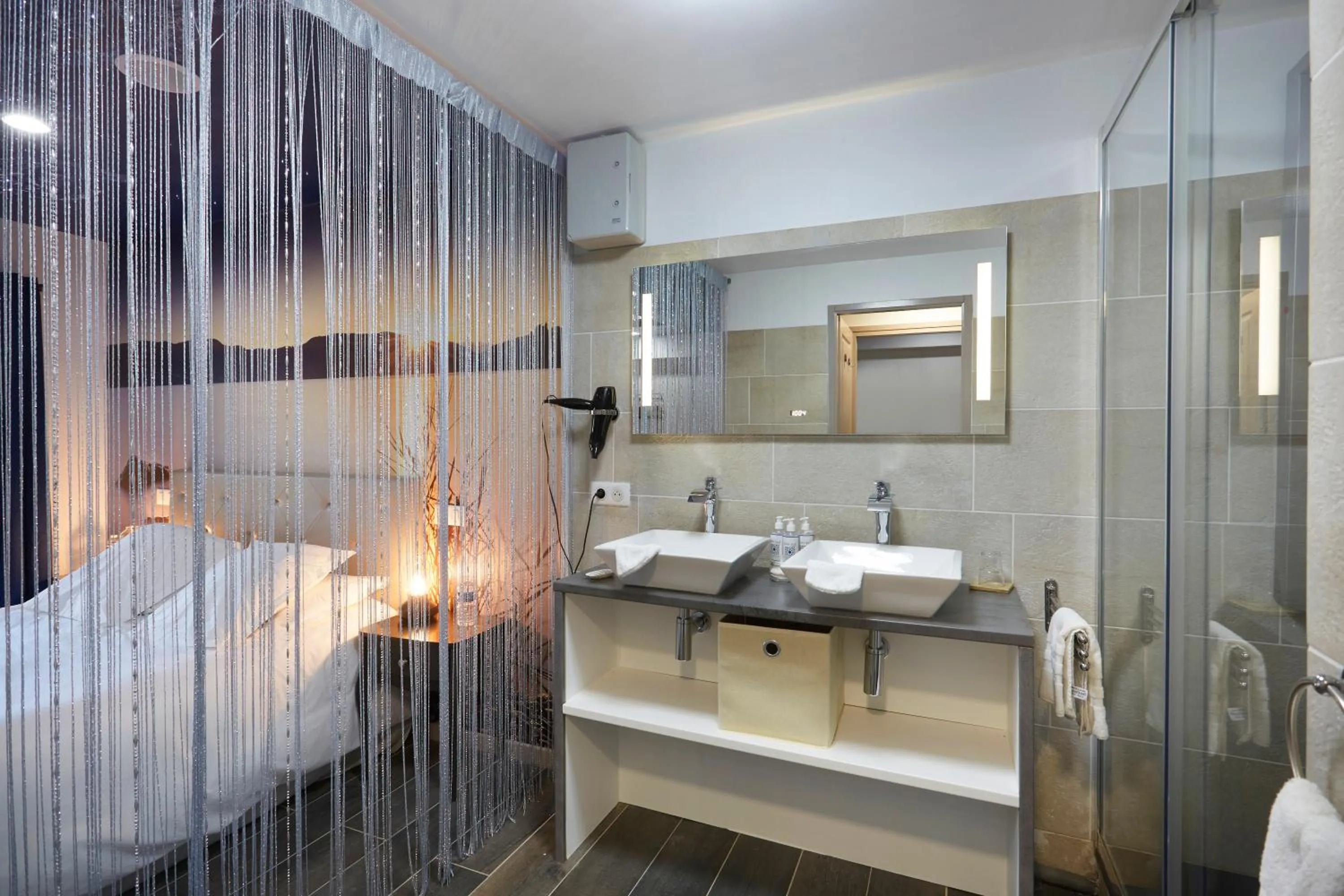 Bathroom in Domaine de Bersaillin