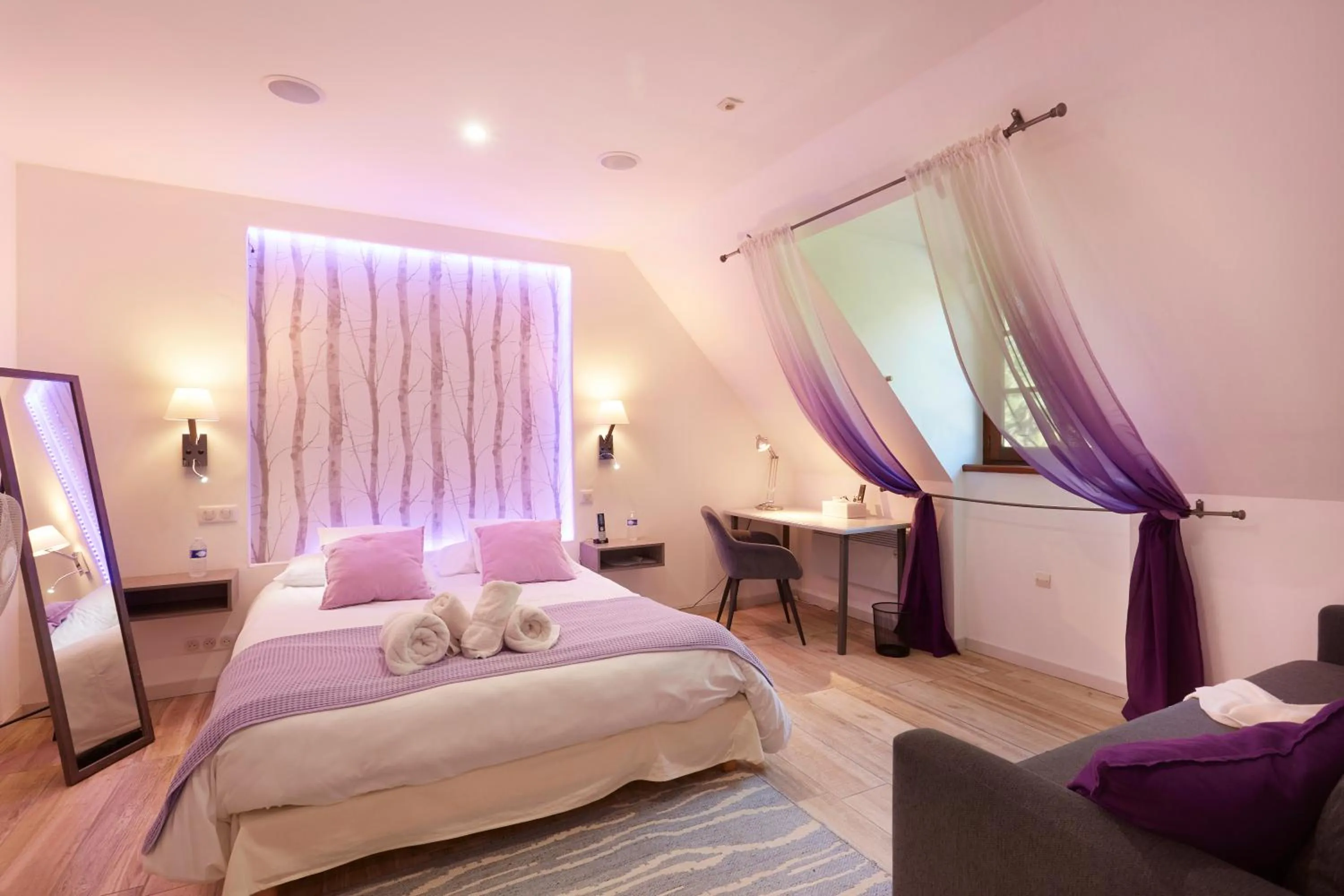 Bed in Domaine de Bersaillin