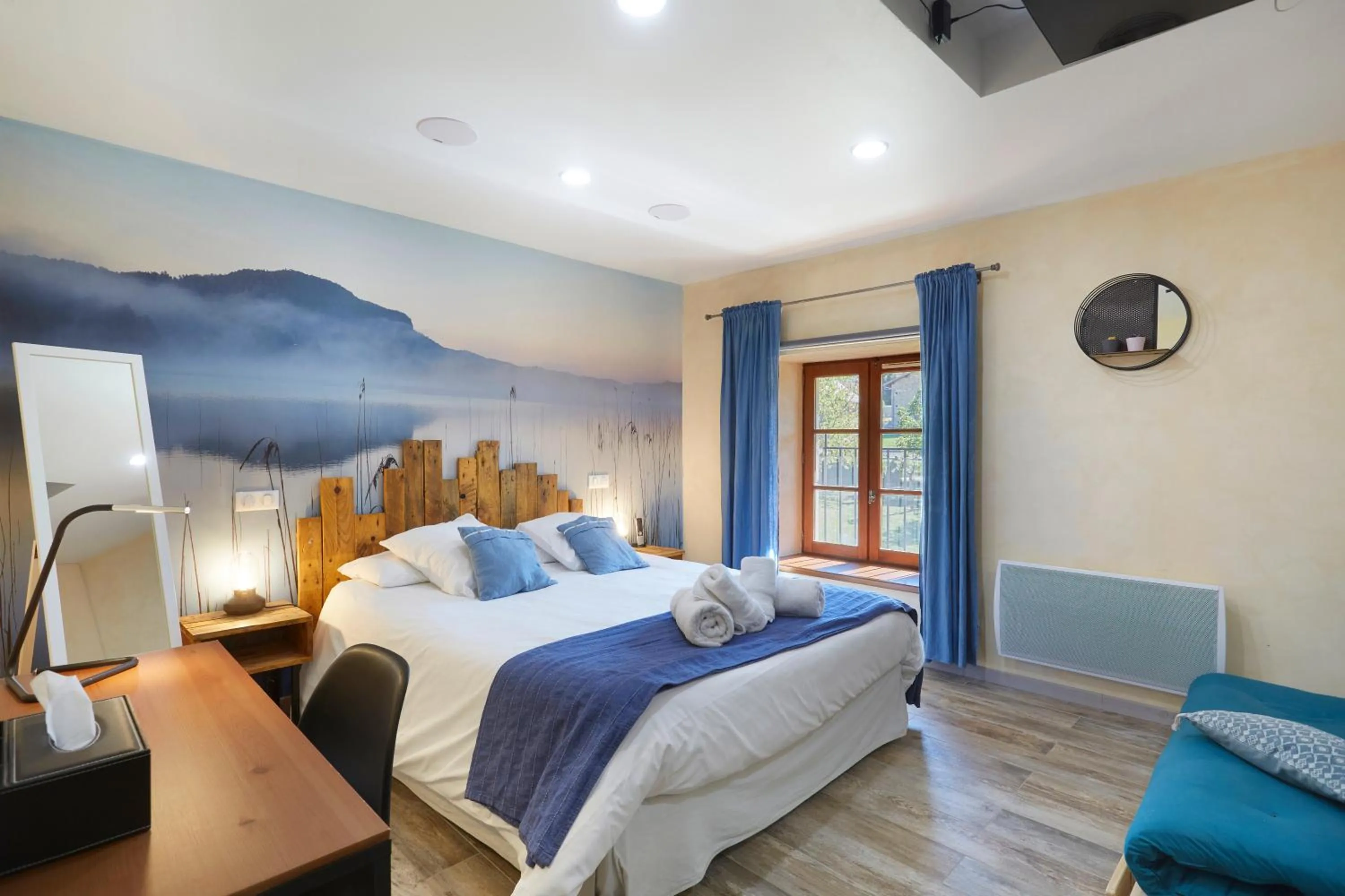 Bed in Domaine de Bersaillin