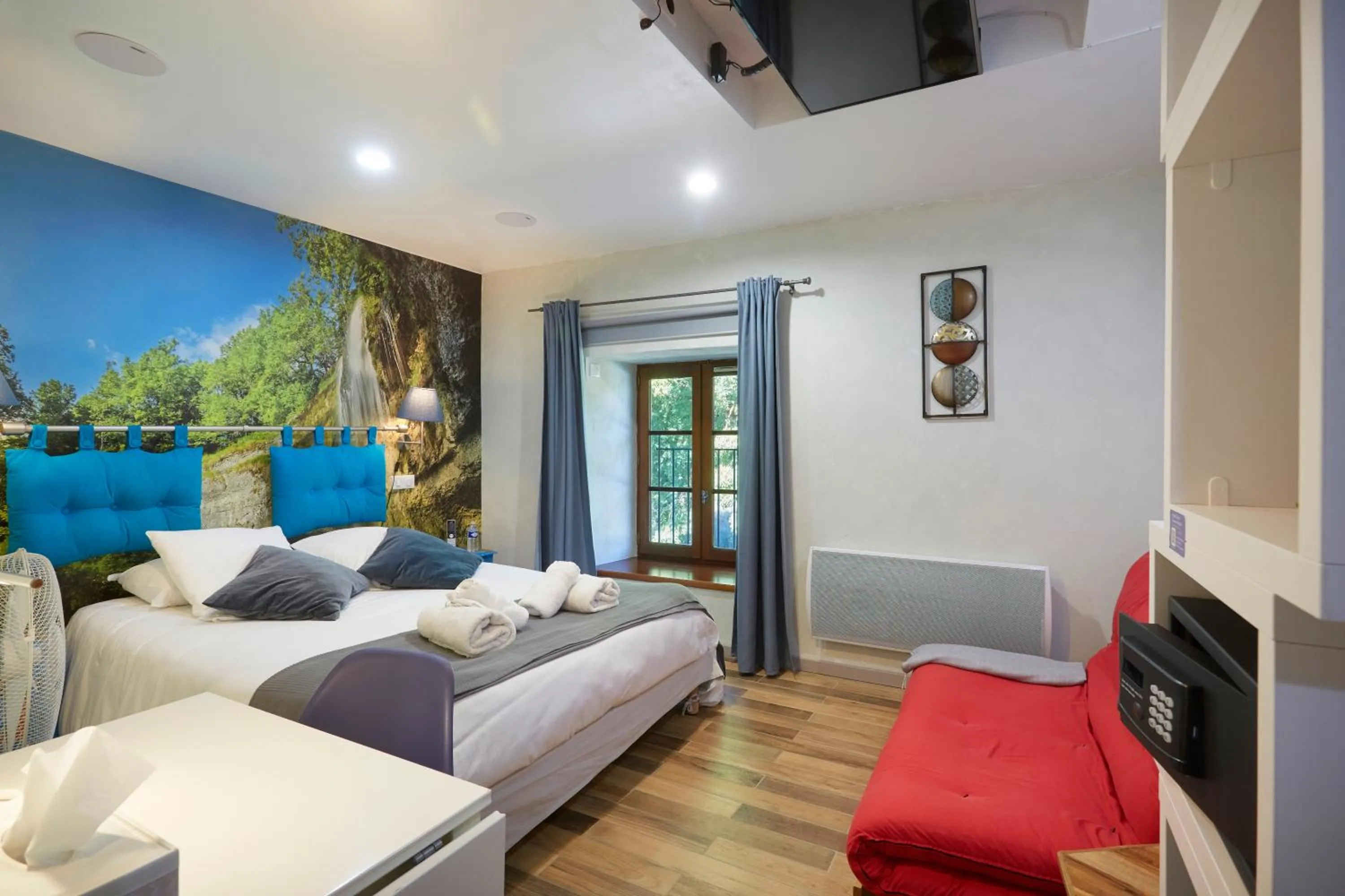 Bed in Domaine de Bersaillin