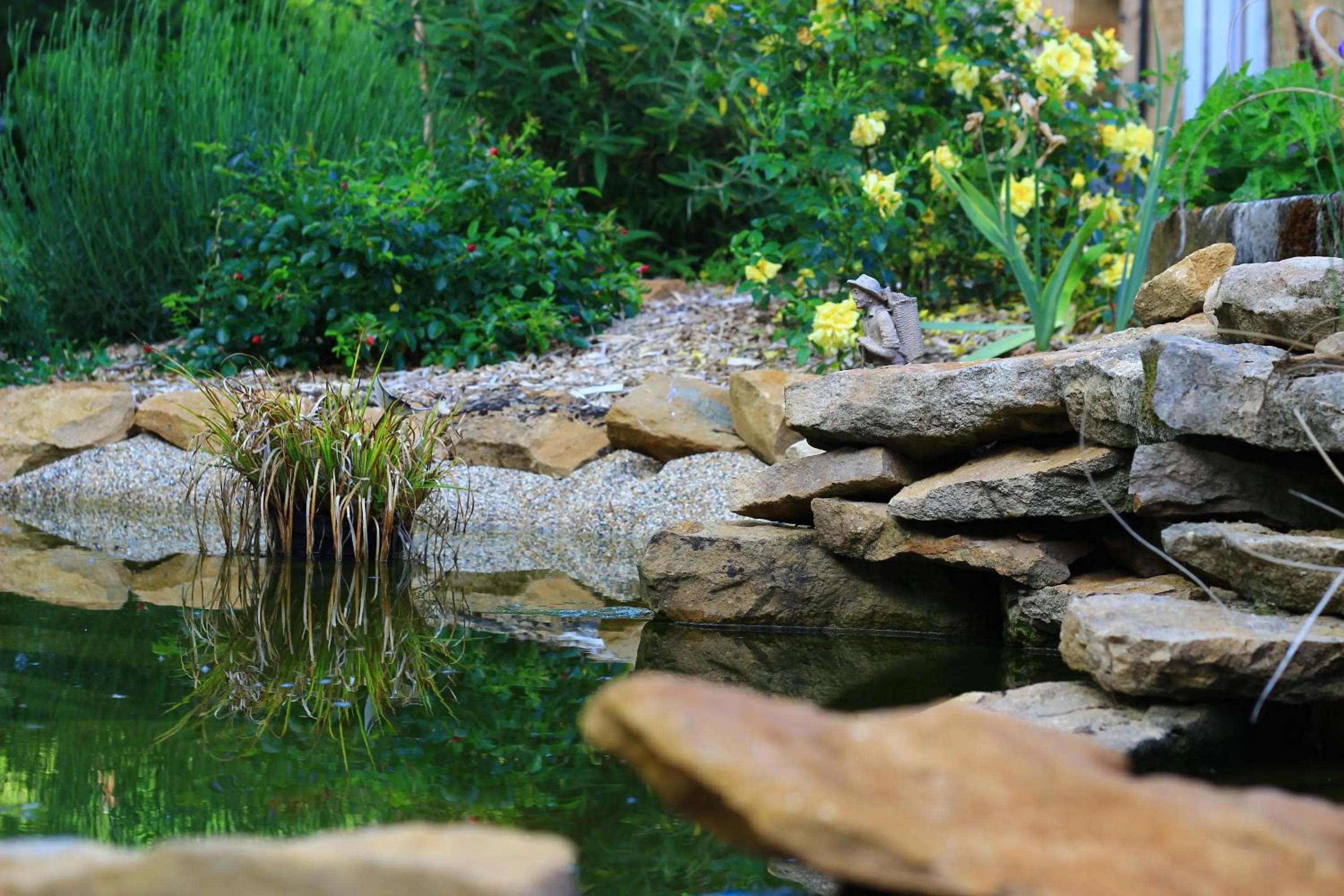 Garden in Domaine de Bersaillin