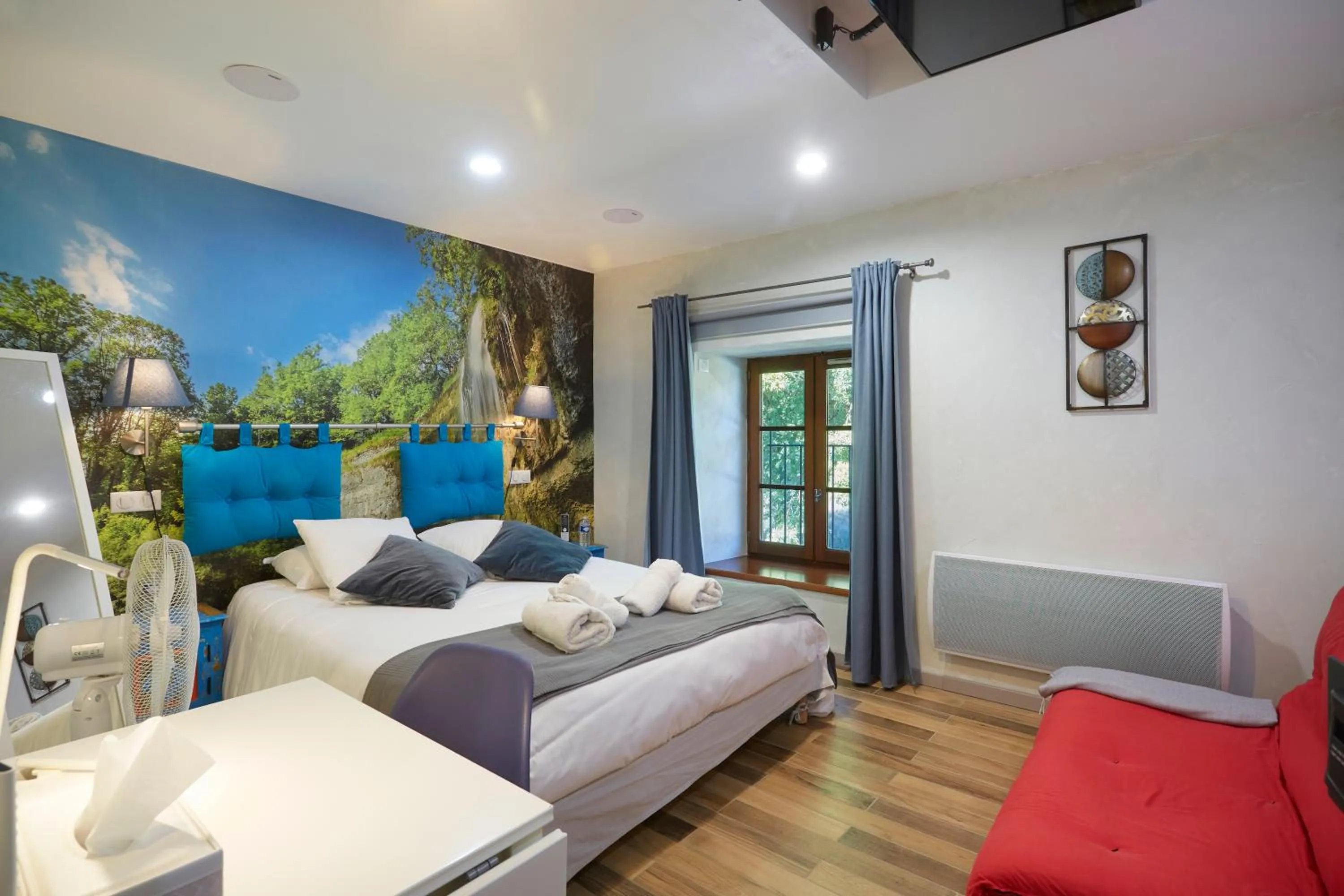 Bed in Domaine de Bersaillin